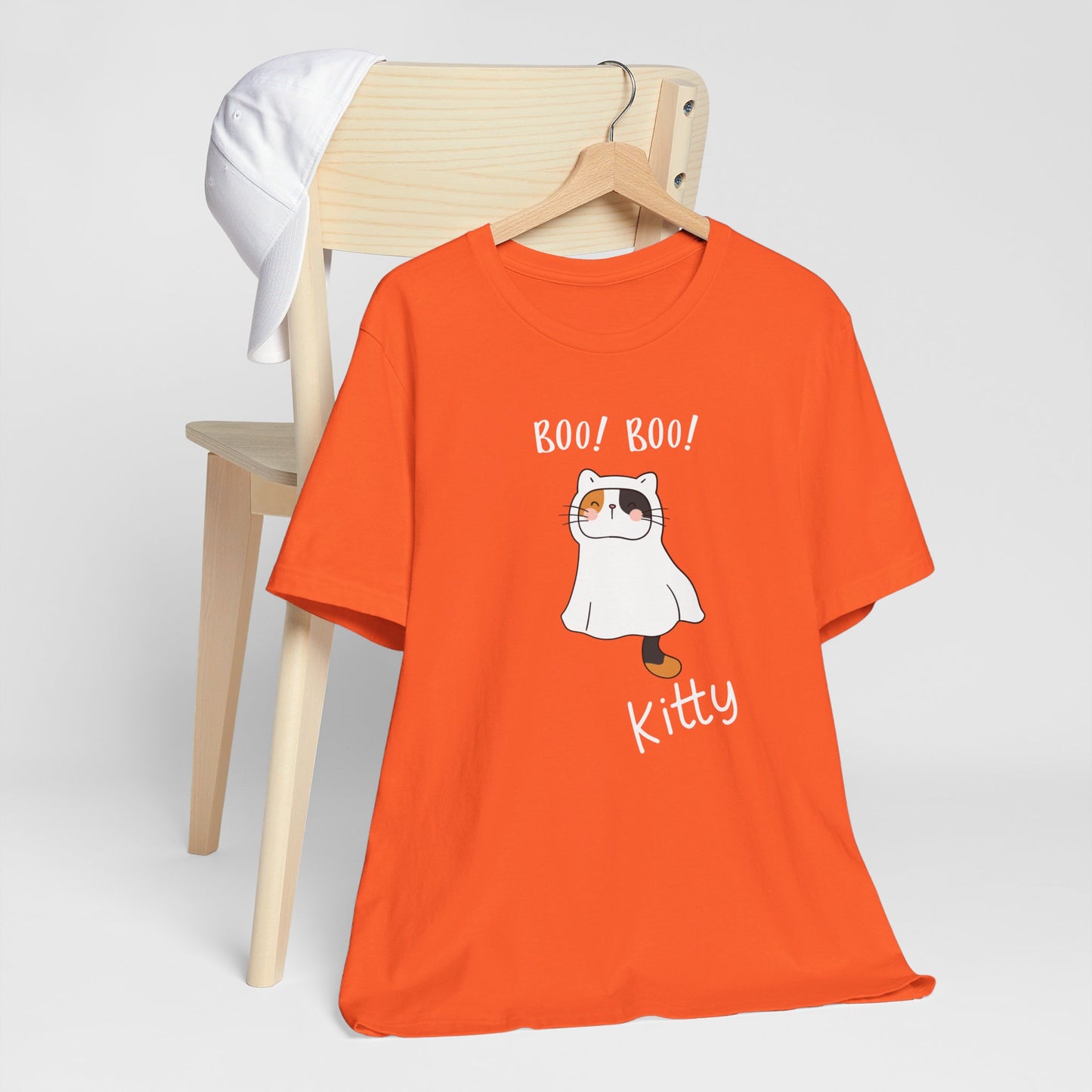 Boo! Boo! Kitty T-Shirt | Halloween | Trick or Treat | Unisex |