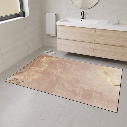 Decorative Heavy Duty Non-Slip Floor Mat Stylish Design Perfect for Entryway Kitchen Décor Garage Rug Coffee Bar Bathroom Floor Door Mat