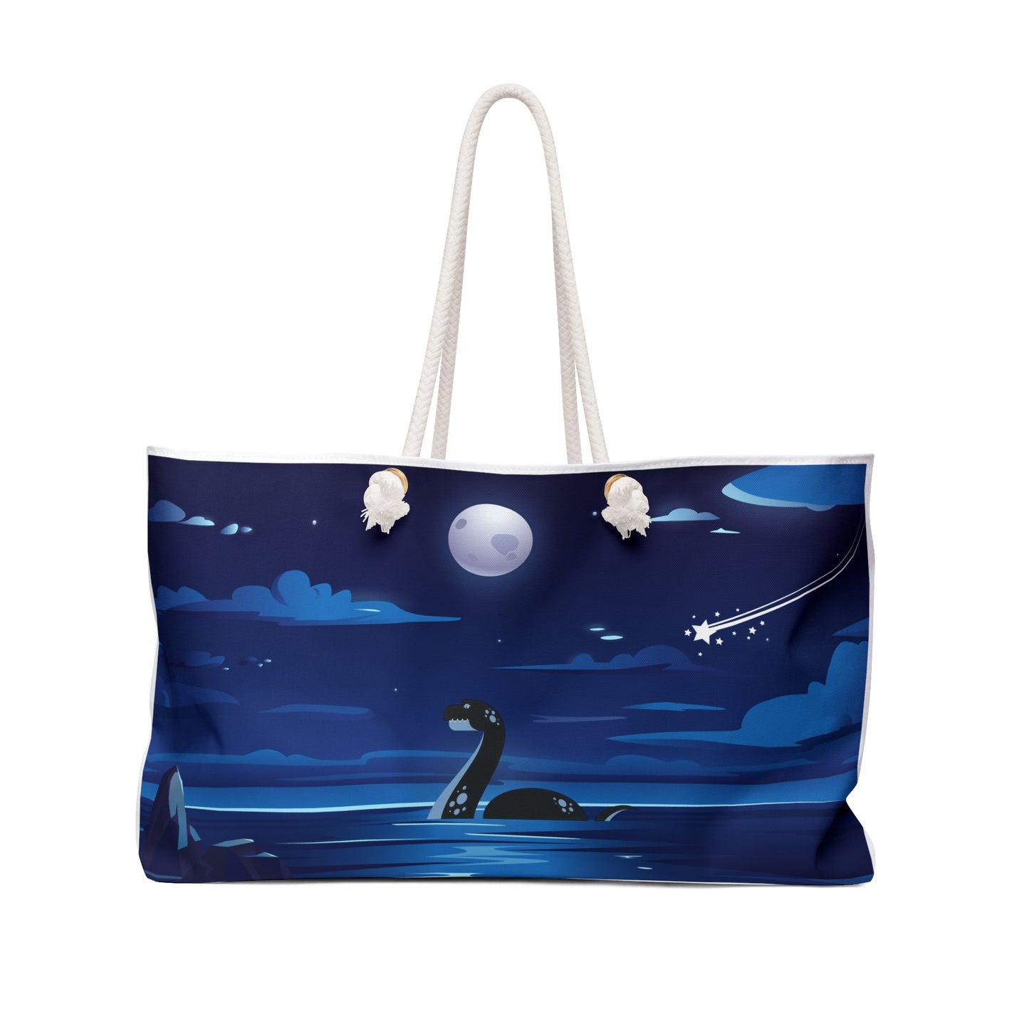 Loch Ness Monster Weekender Tote Bag | Beach Bag | Tote Bag | Shopping Bag | Nessie | Scotland |