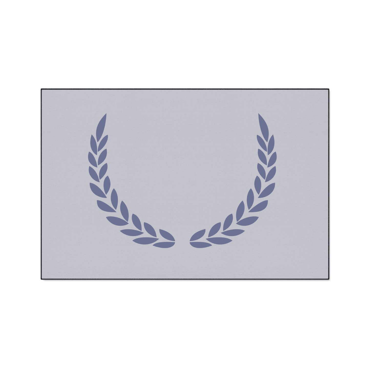 Decorative Heavy Duty Non-Slip Floor Mat Stylish Design Perfect for Entryway Kitchen Décor Grey Leaf Floral Design Rug Bathroom Mat