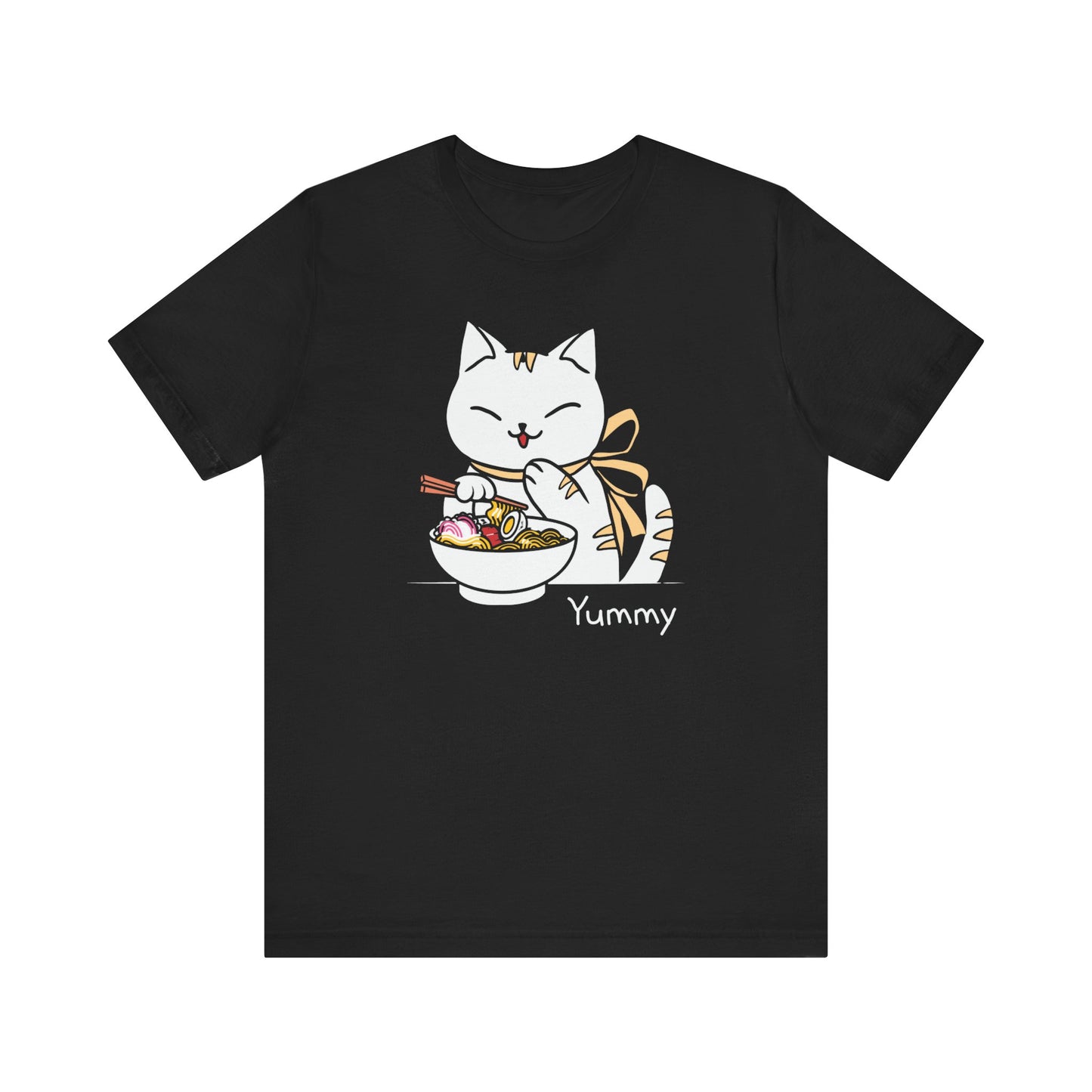 Cat T-Shirt | Noodle Bowl | Foodie | Culinary | Unisex |