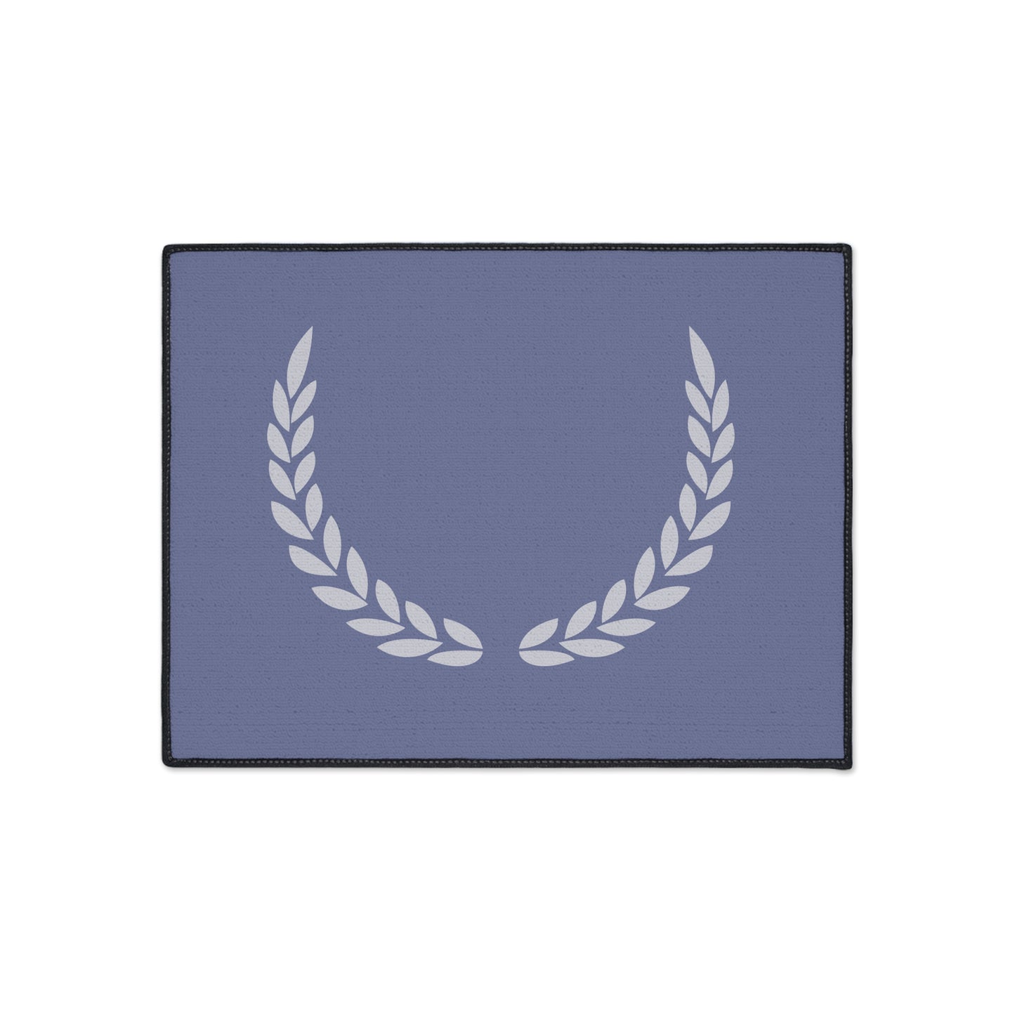 Decorative Heavy Duty Non-Slip Floor Mat Stylish Design Perfect for Entryway Kitchen Décor Grey Leaf Floral Design Rug Bathroom Mat