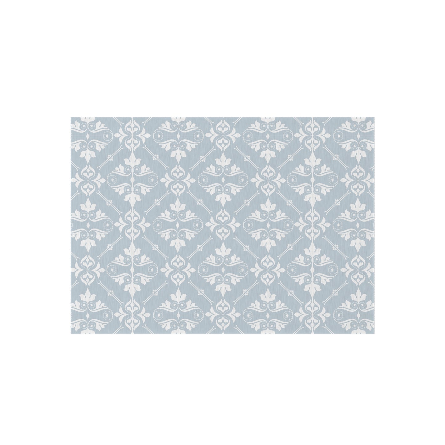 Chenille Print Pattern Outdoor Rug with No-Skid Backing Cozy Outdoor Carpet Patio Decor Gazebo Rug Pool Area Decor Outdoor Kitchen Carpet