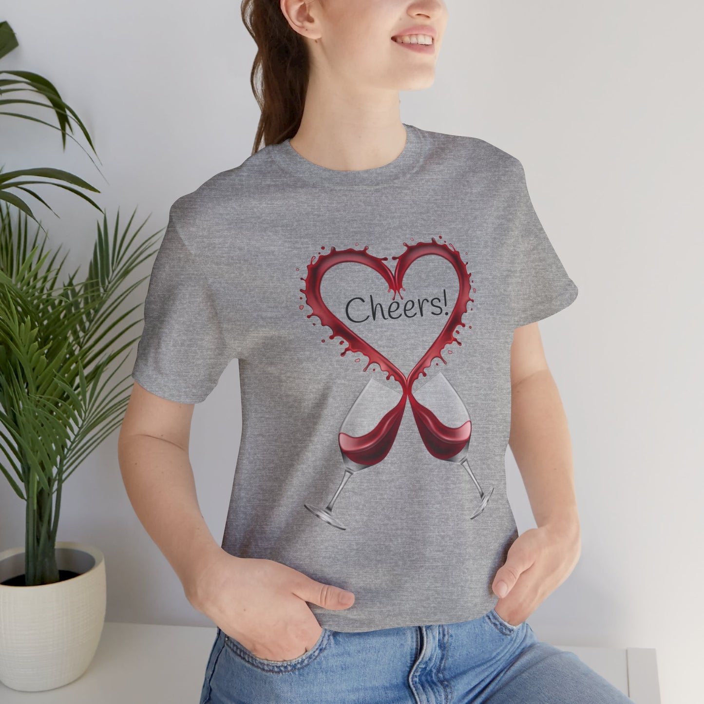 Cheers T-Shirt | Foodie | Wine Lover | Unisex | Culinary