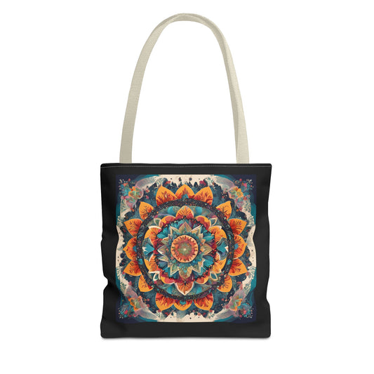 Boho Design Tote Bag | Grocery Bag | Shopping Bag | Cottage Core | Boho | Earthy |