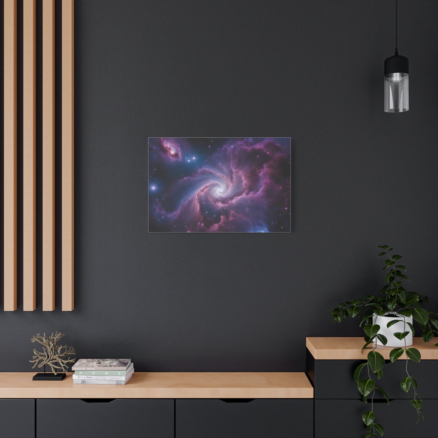 Celestial Print Wall Art | Matte Canvas, Stretched, 1.25" | Outer Space | Night Sky | Starry Night | Sci-fi |