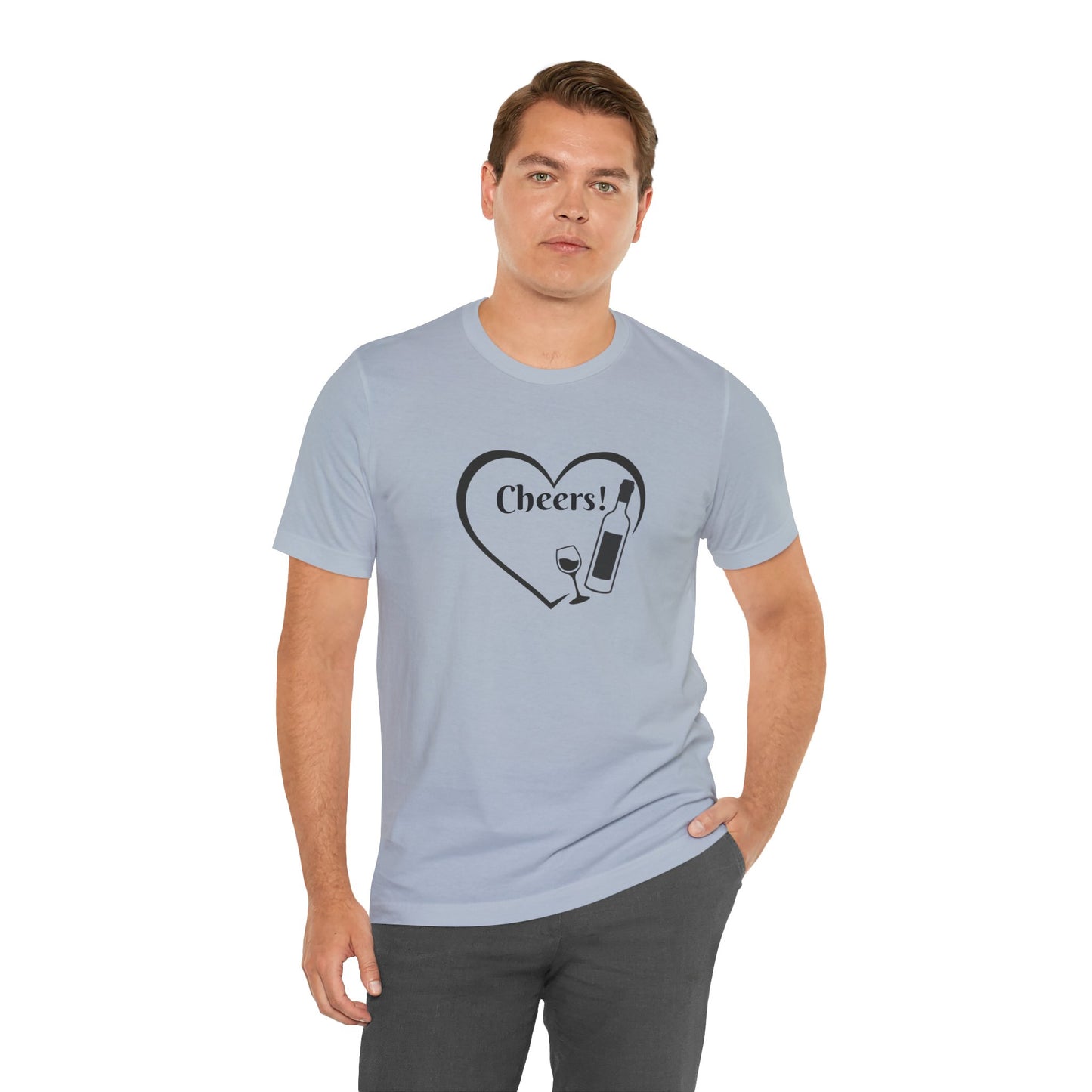 Cheers T-Shirt | Wine Lover | Foodie | Culinary | Unisex