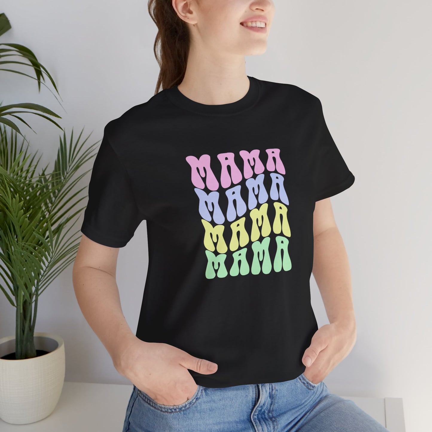 Mama Shirt Mom T-Shirt Cute Mom Shirt New Mom Gift Mommy Top Mother to Be Shirt