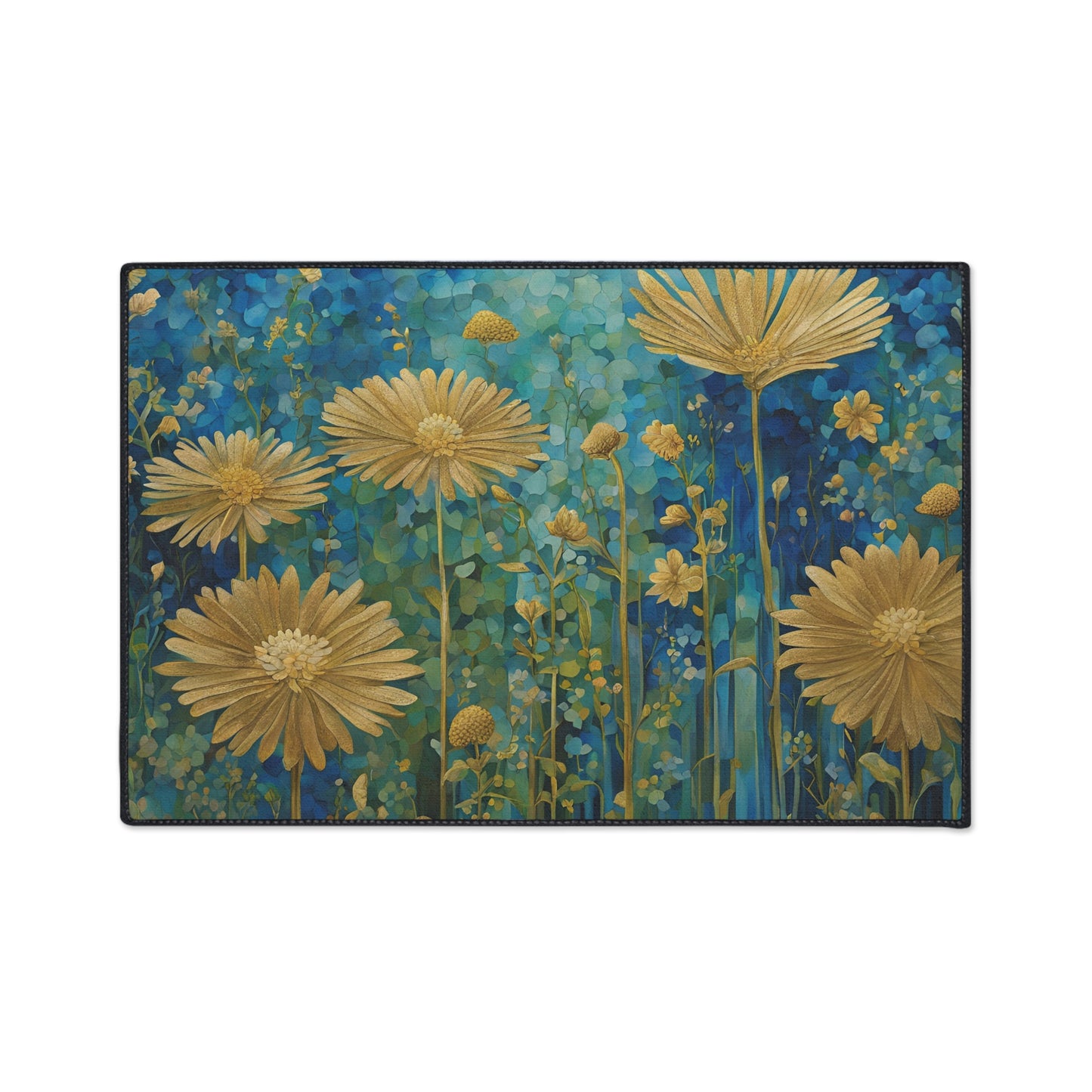 Decorative Heavy Duty Non-Slip Floor Mat Stylish Design Perfect for Entryway Kitchen Décor Garage Rug Coffee Bar Bathroom Floor Door Mat