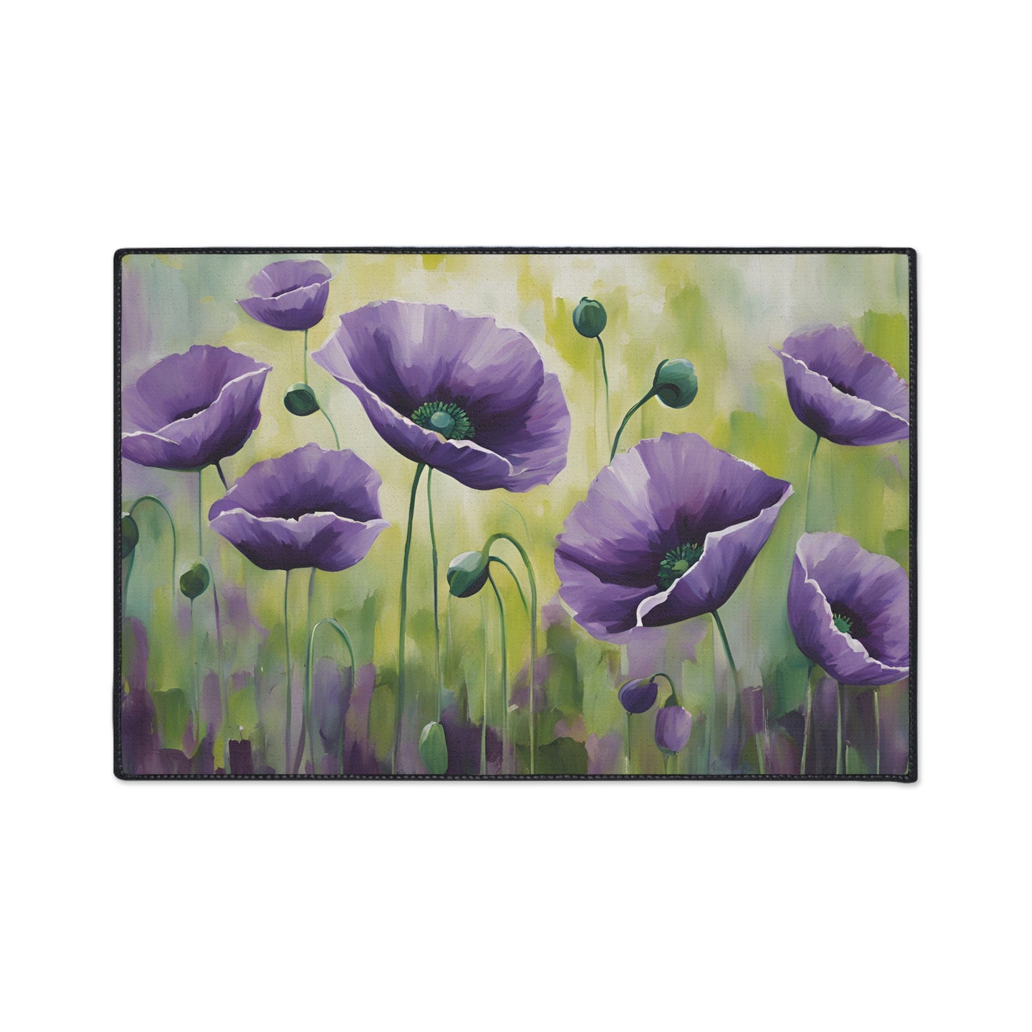 Decorative Heavy Duty Non-Slip Floor Mat Stylish Design Perfect for Entryway Kitchen Décor Garage Rug Coffee Bar Bathroom Floor Door Mat