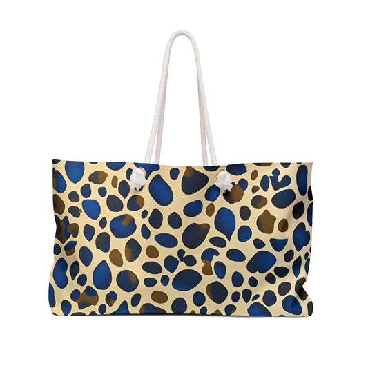 Leopard Print Tote Bag | Beach Bag | Shopping Bag | Boho | Cottage Core | Cats | Animal Lover | Cheetah | Cougar |