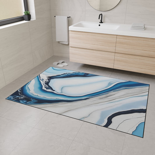 Decorative Heavy Duty Non-Slip Floor Mat Stylish Design Perfect for Entryway Kitchen Décor Garage Rug Coffee Bar Bathroom Floor Door Mat