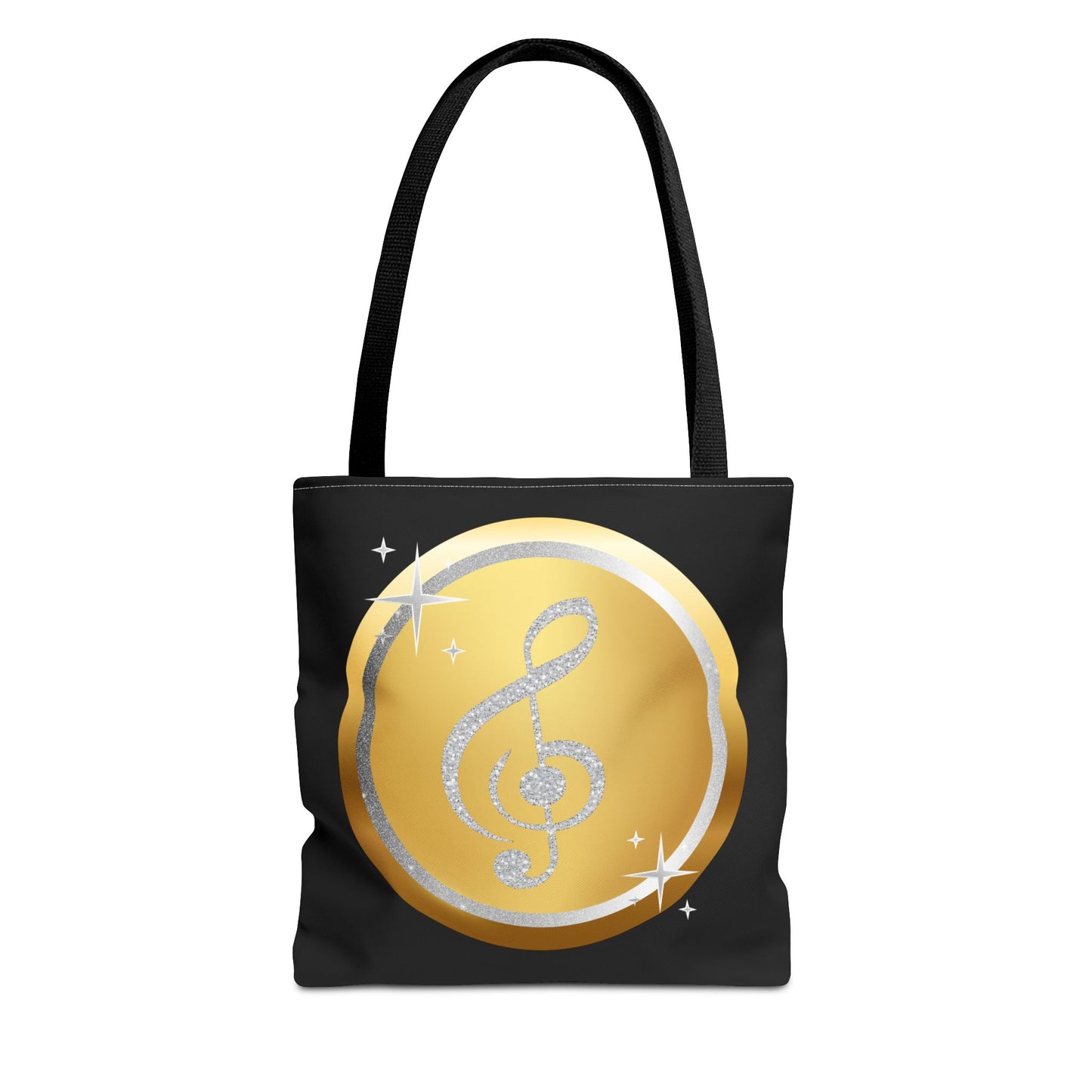 Treble Clef Tote Bag | Carryall | Music Note | Musician Gift | Musical Theme |