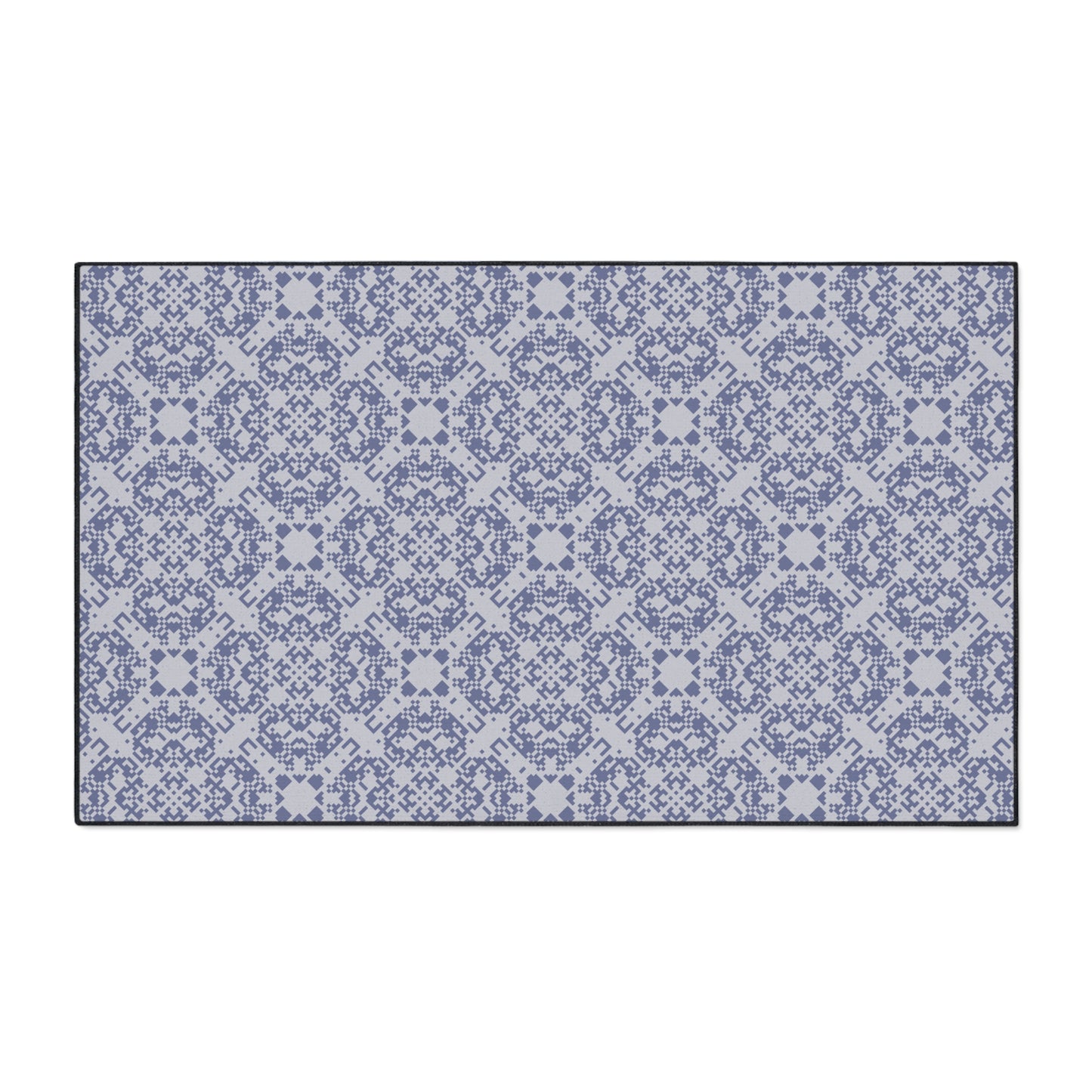 Decorative Heavy Duty Non-Slip Floor Mat Stylish Design Perfect for Entryway Kitchen Grey Geometric Floral Design Rug Bathroom Mat