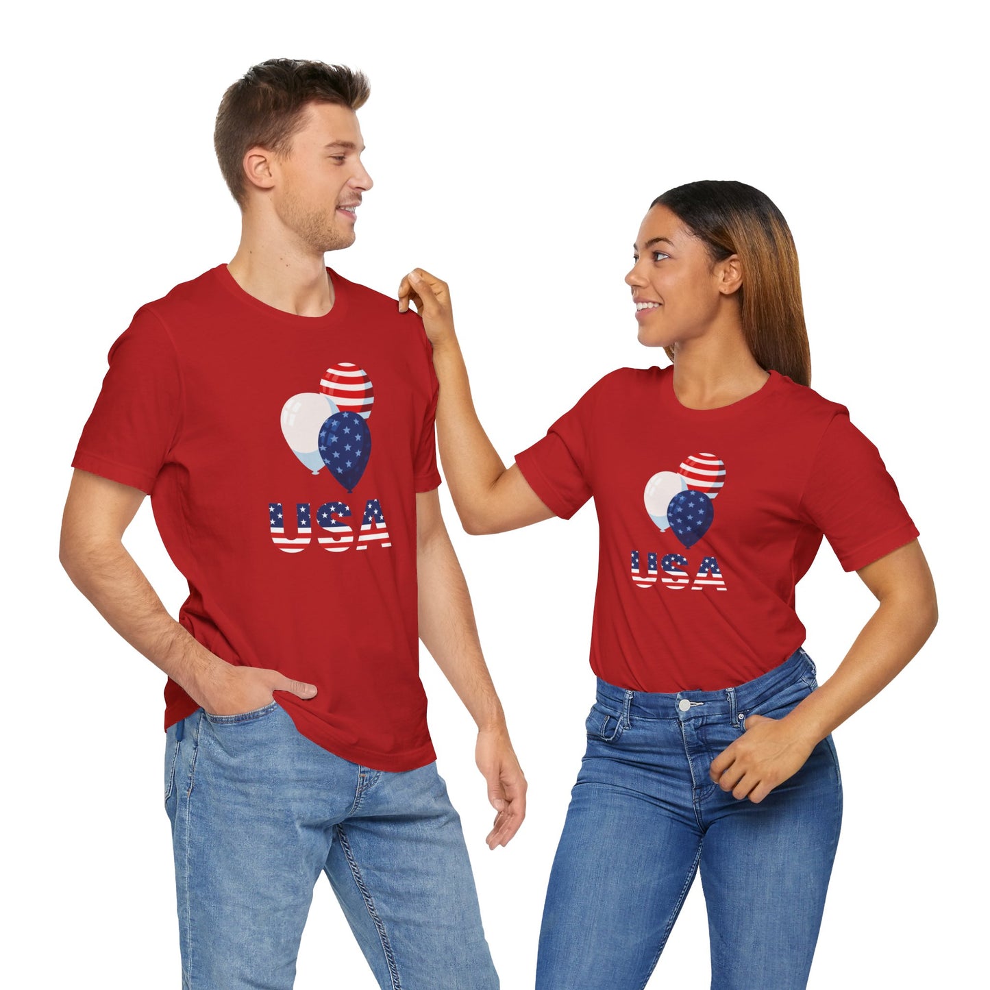 USA Ballons T-Shirt | Unisex | Patriotic | Americana | 4th of July |