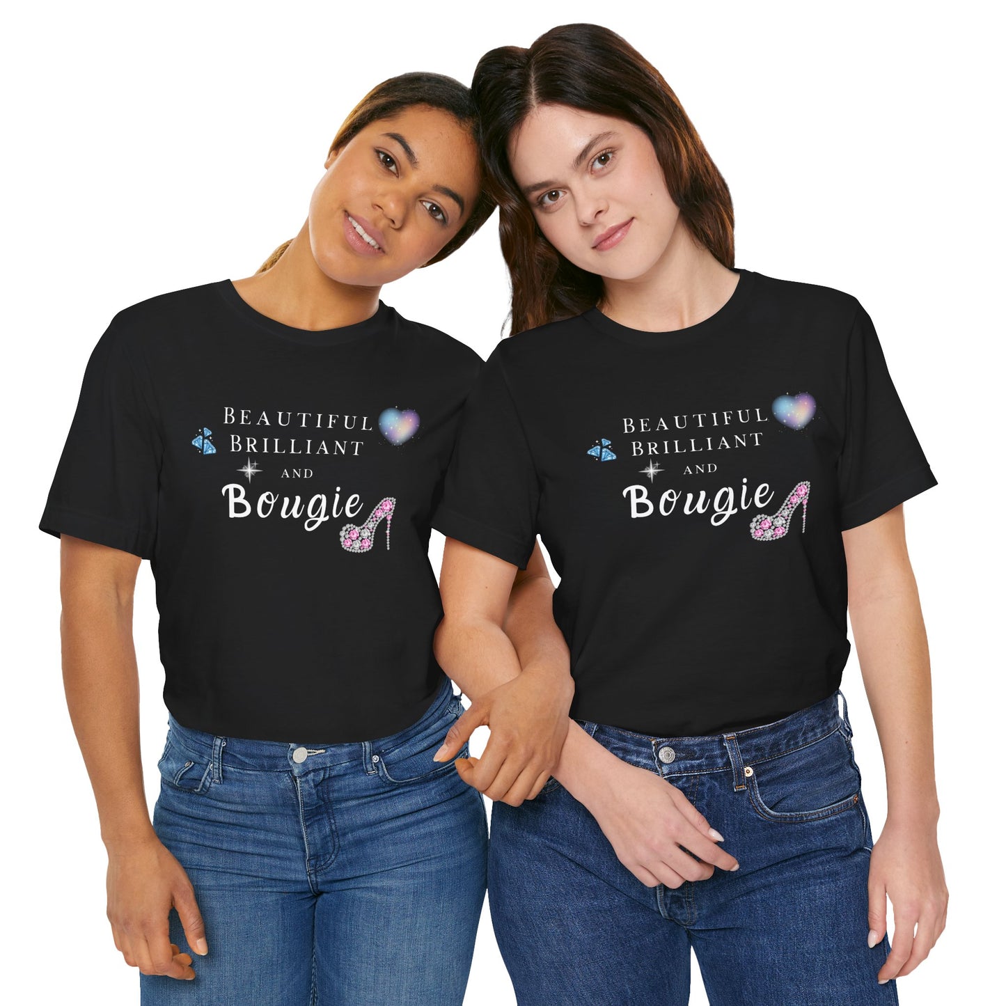 Bougie Influencer T-Shirt Feminist Validation Motivation Gift Beautiful Brilliant Empowered Woman