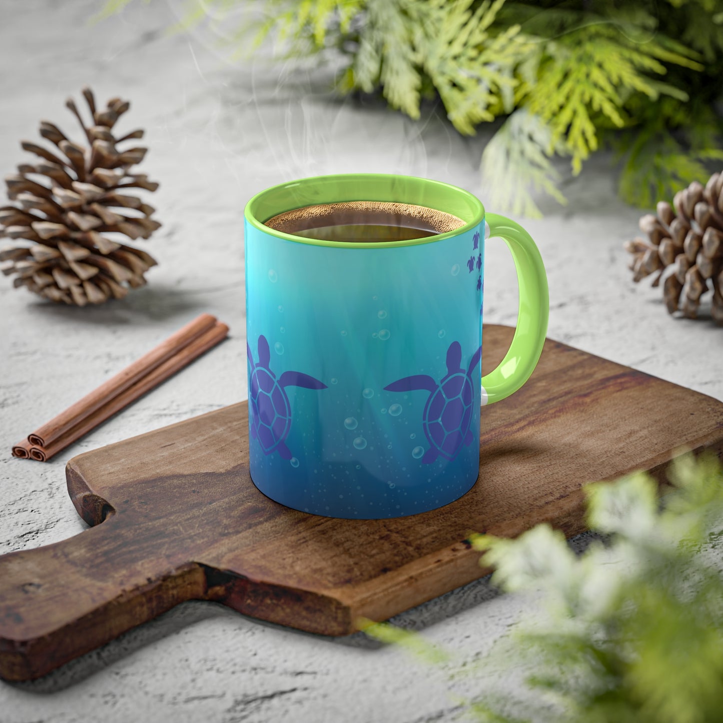 Sea Turtle Mug | Oceanic | Salt Life | Beach | Fish | Turtle Lover Gift |