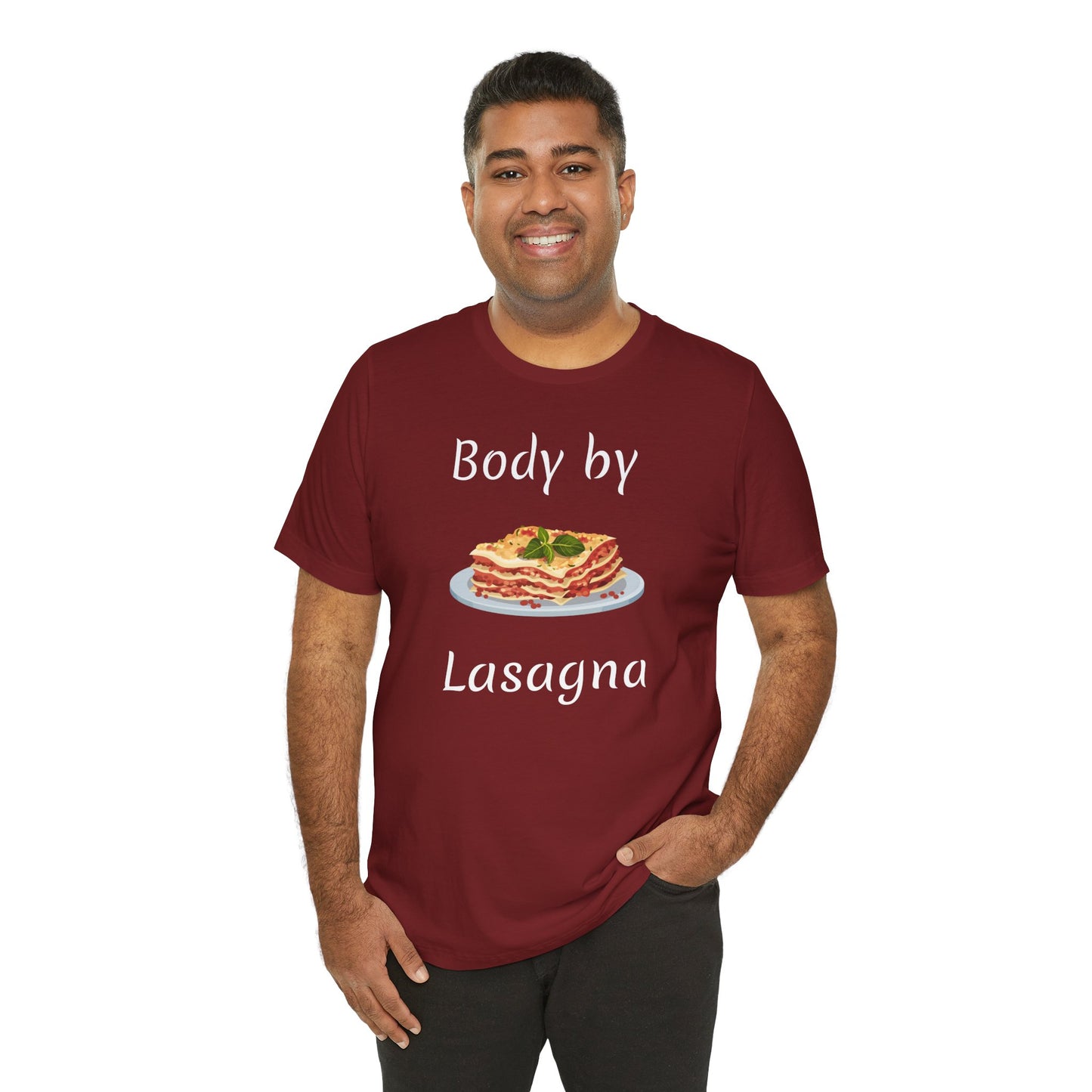 Body by Lasagna T-shirt | Unisex | Funny | Foodie