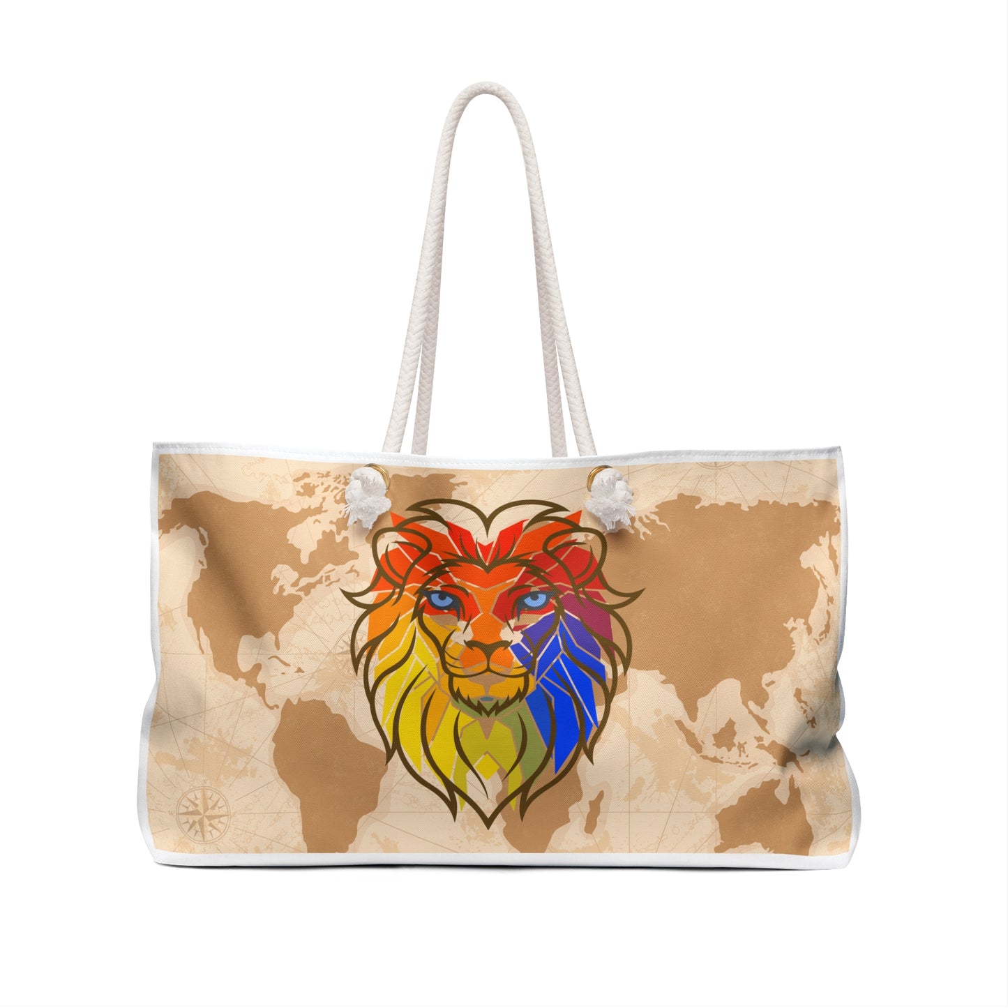 Lion Tote Bag | Beach Bag | Shopping Bag | Safari | Animal Lover Gift | Africa | India | Travel |