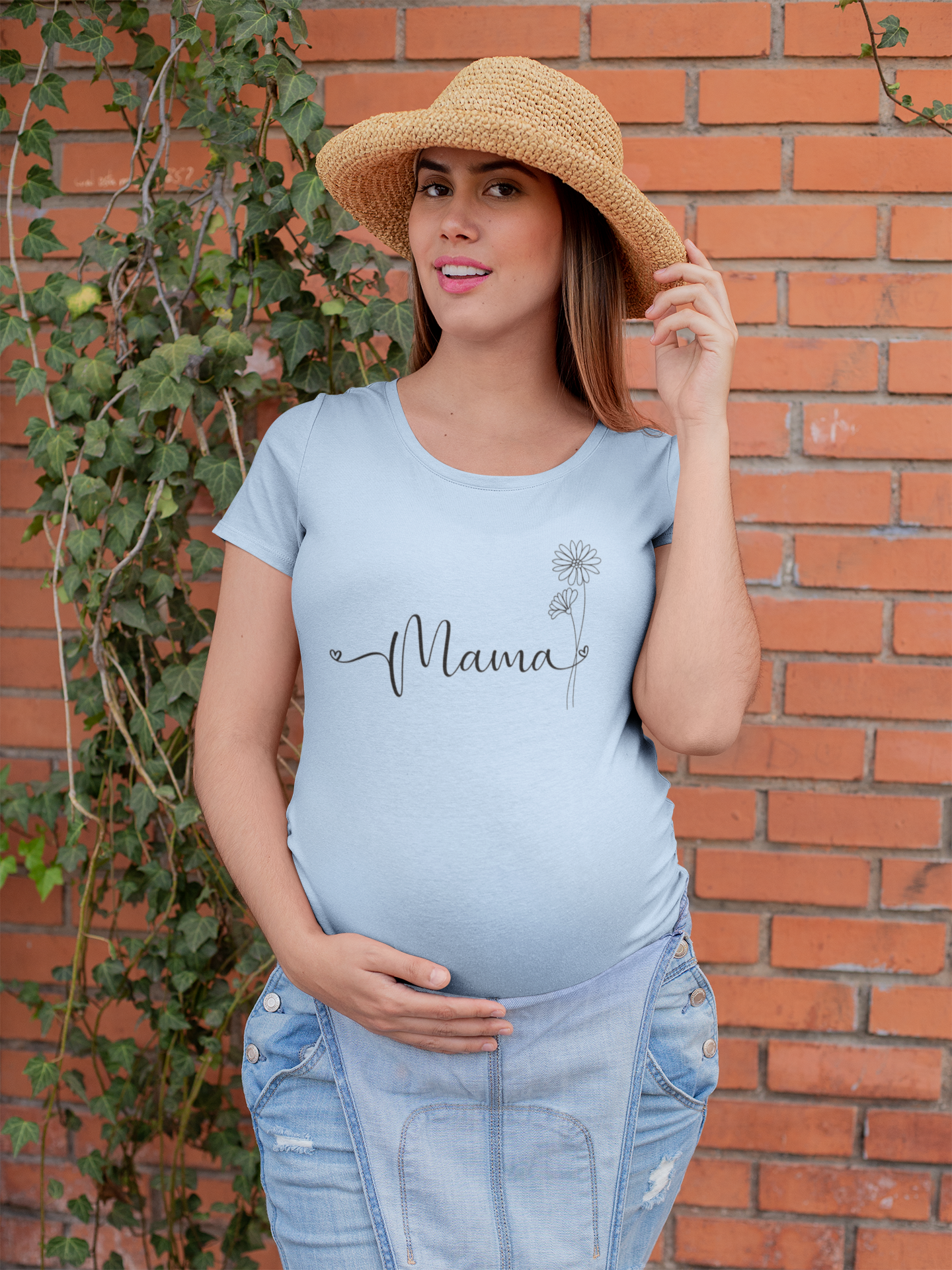 Mama Shirt Mom T-Shirt Cute Mom Shirt New Mom Gift Mommy Top Mother to Be Shirt