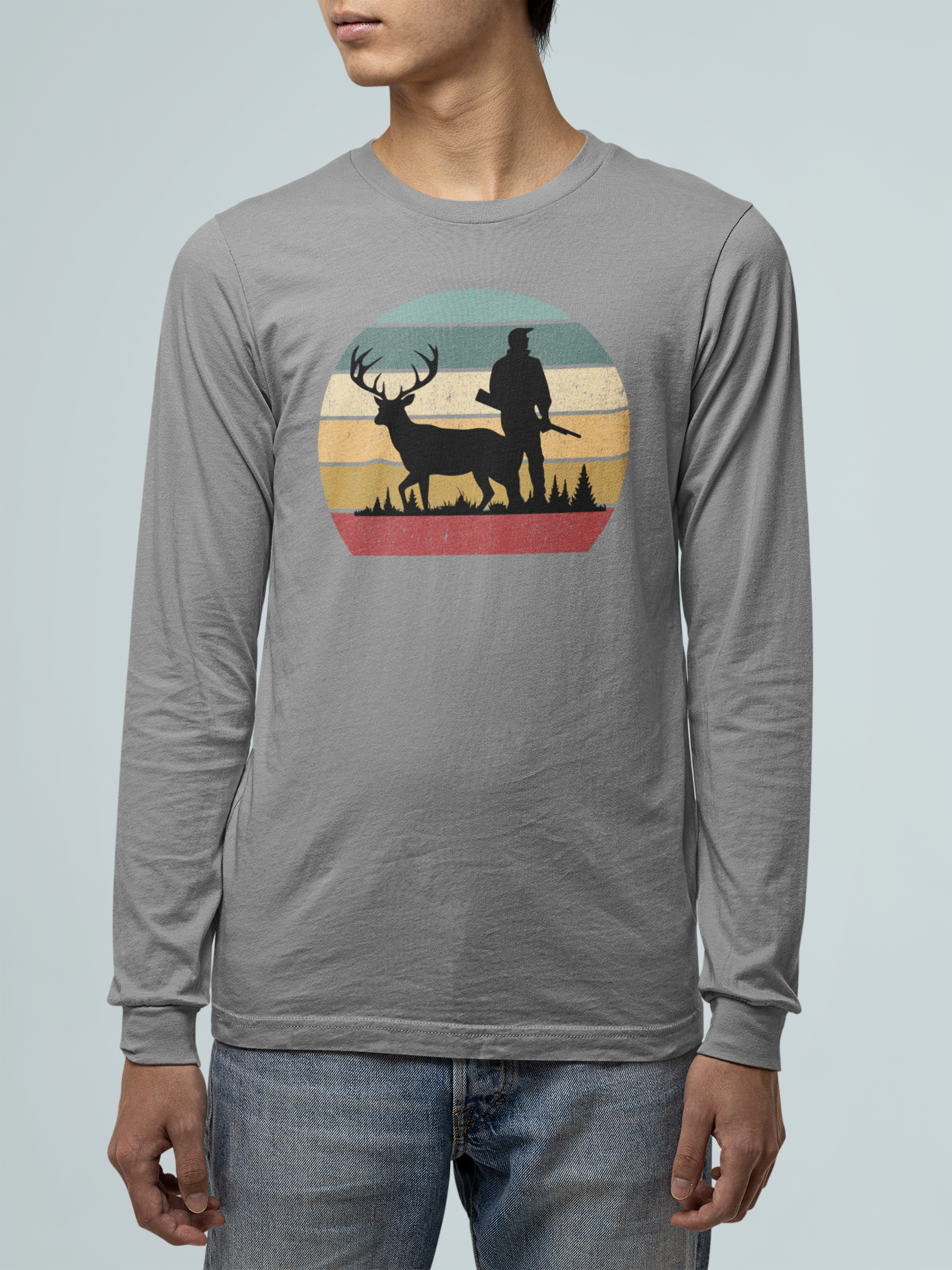 Deer Hunting T Shirt Men Funny Joke Hunting Shirt Dad Hunter Deer Shirts Gift for Hunters Unisex Jersey Long Sleeve Tee