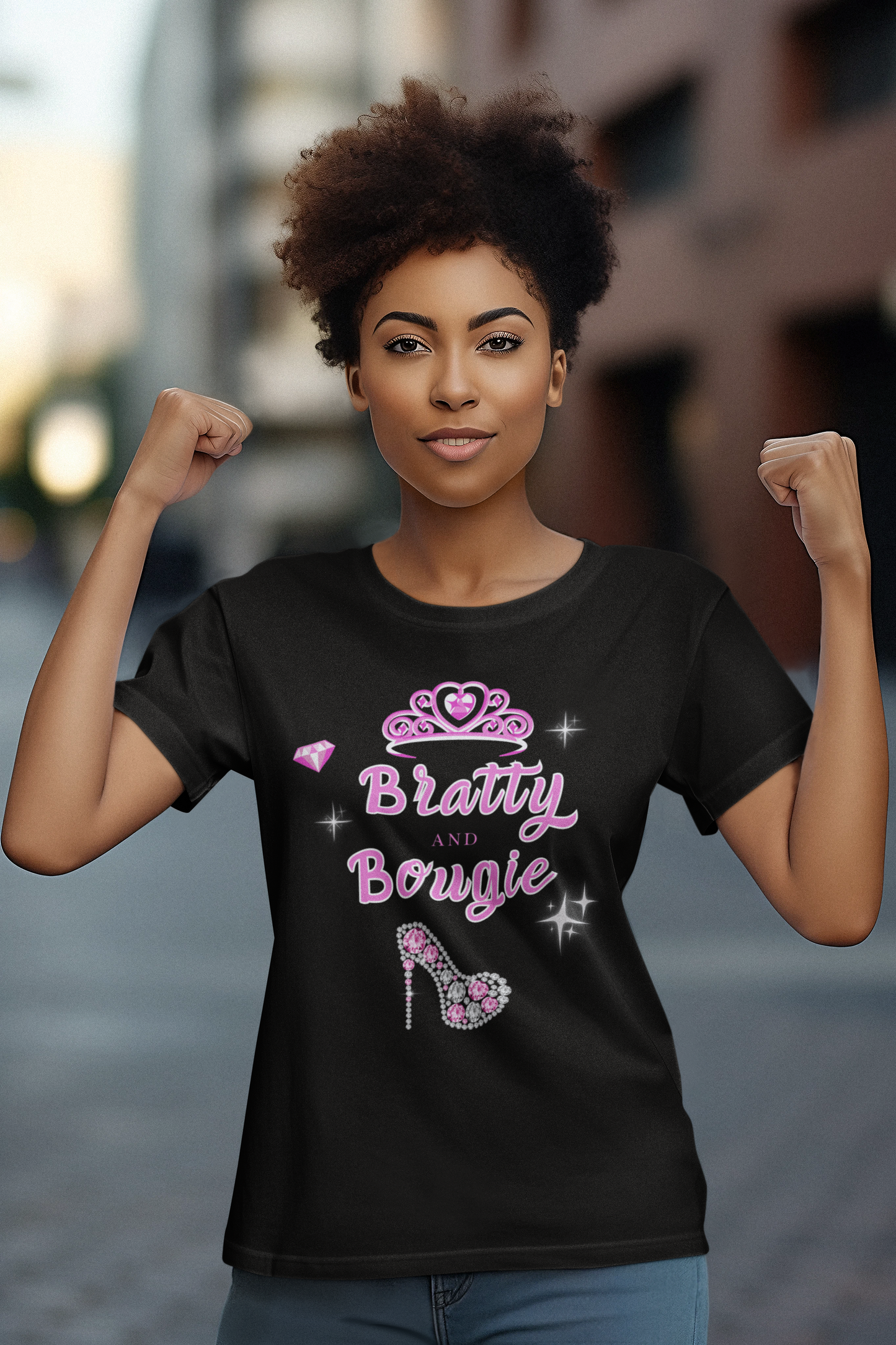 Bratty and Bougie T-Shirt Feminist Validation Motivation Shirt Brat Vibe Tee Feminist Gift