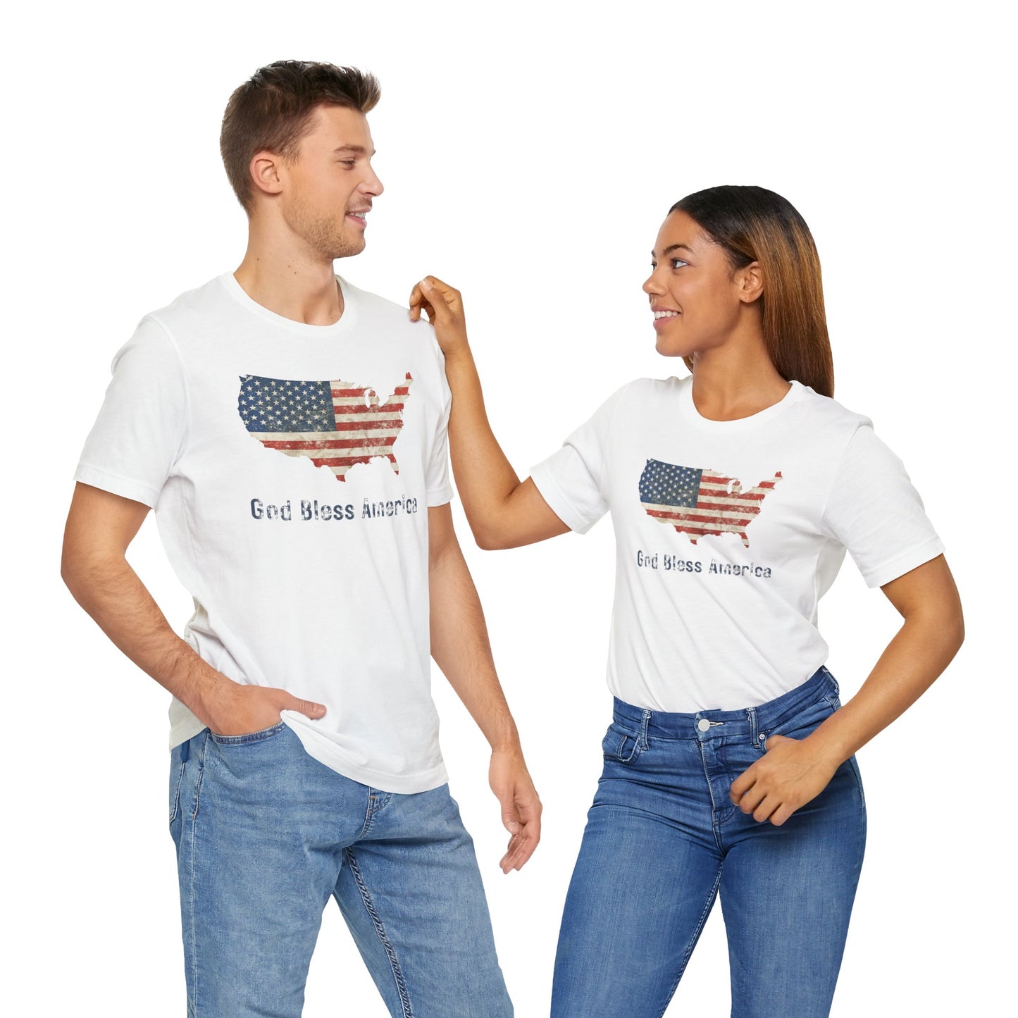 God Bless America T-Shirt | Unisex | Patriotic | Americana | 4th of July |