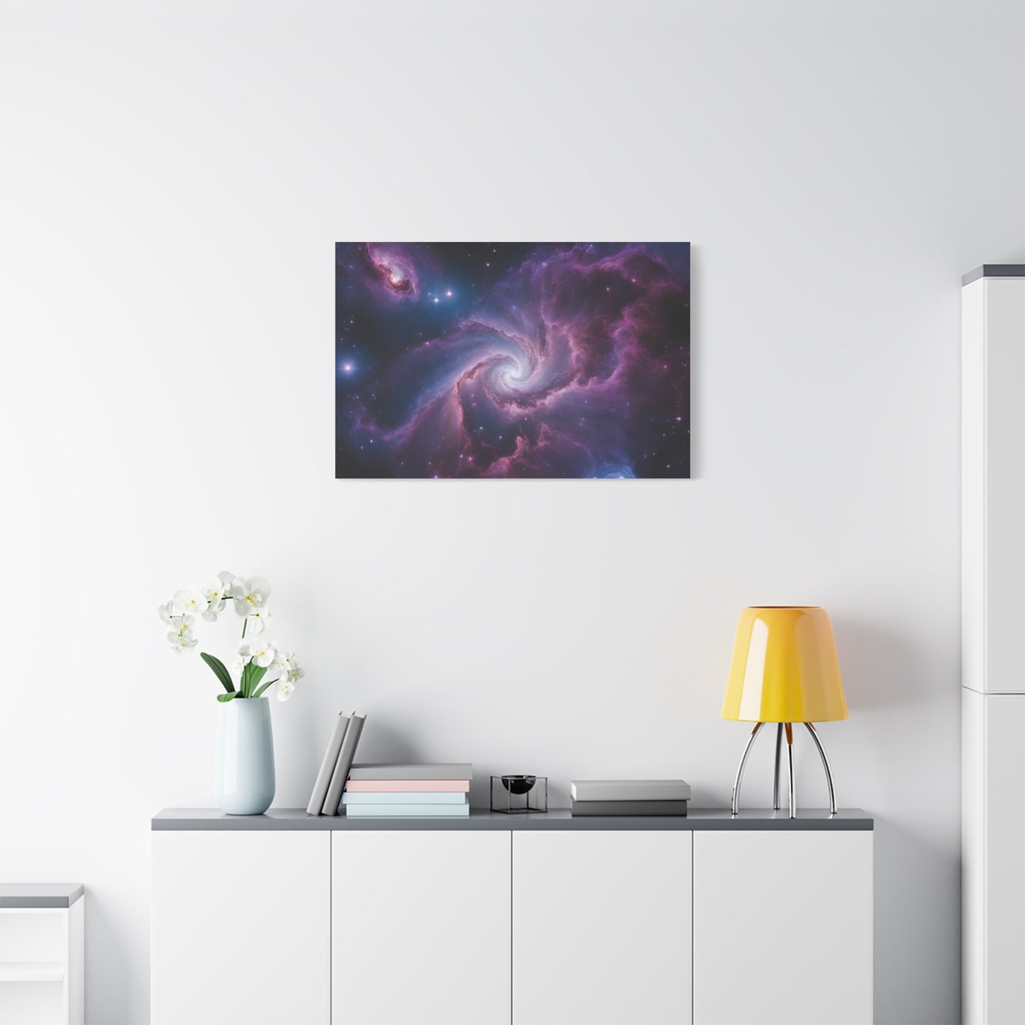 Celestial Print Wall Art | Matte Canvas, Stretched, 1.25" | Outer Space | Night Sky | Starry Night | Sci-fi |