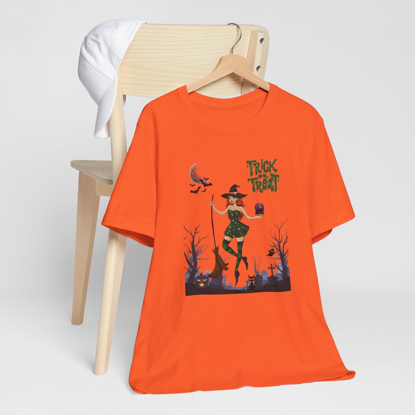 Trick or Treat Witch T-Shirt | Sexy Witch | Halloween | Adult |