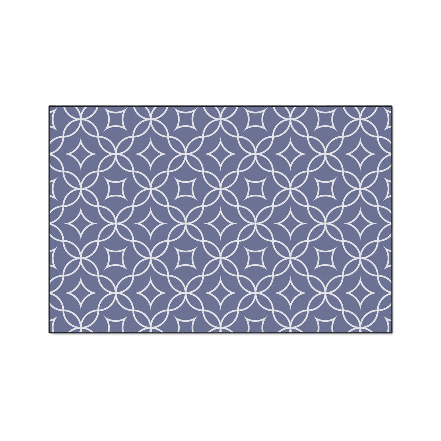 Decorative Heavy Duty Non-Slip Floor Mat Stylish Design Perfect for Entryway Kitchen Décor Grey Floral Geometric Design Rug Bathroom Mat