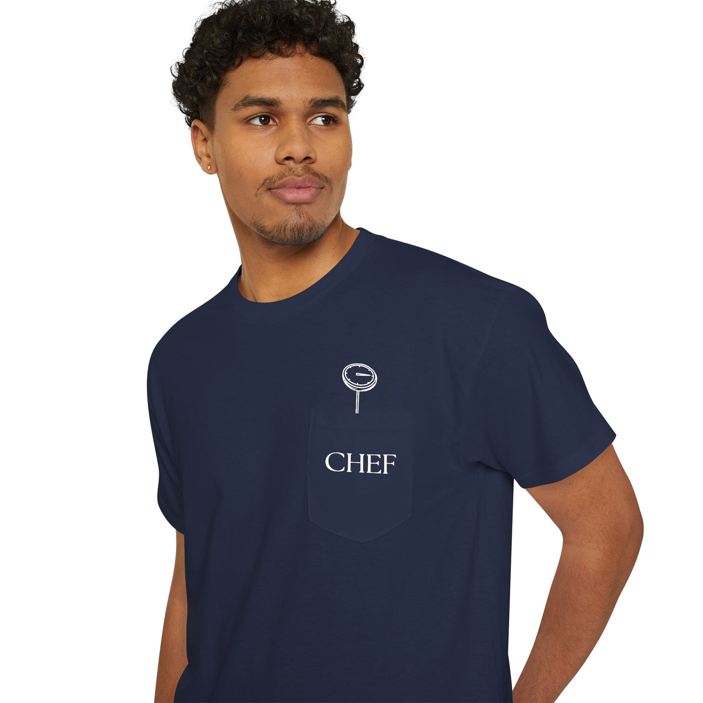 Comfort Colors Thermometer Pocket Chef T-Shirt Unique Foodie Gift for Cooks Restaurant Kitchen Staff Shirt Home Cook Gift