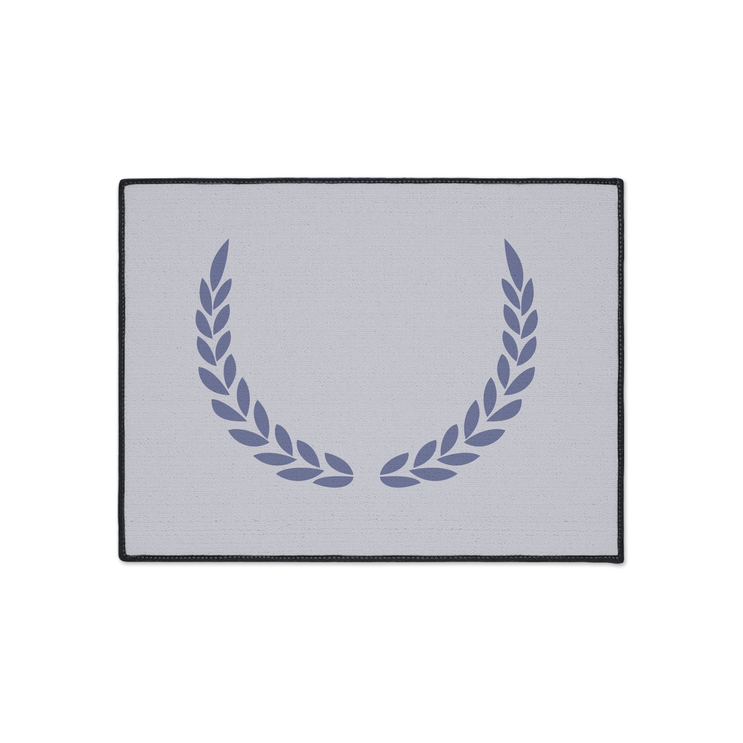 Decorative Heavy Duty Non-Slip Floor Mat Stylish Design Perfect for Entryway Kitchen Décor Grey Leaf Floral Design Rug Bathroom Mat