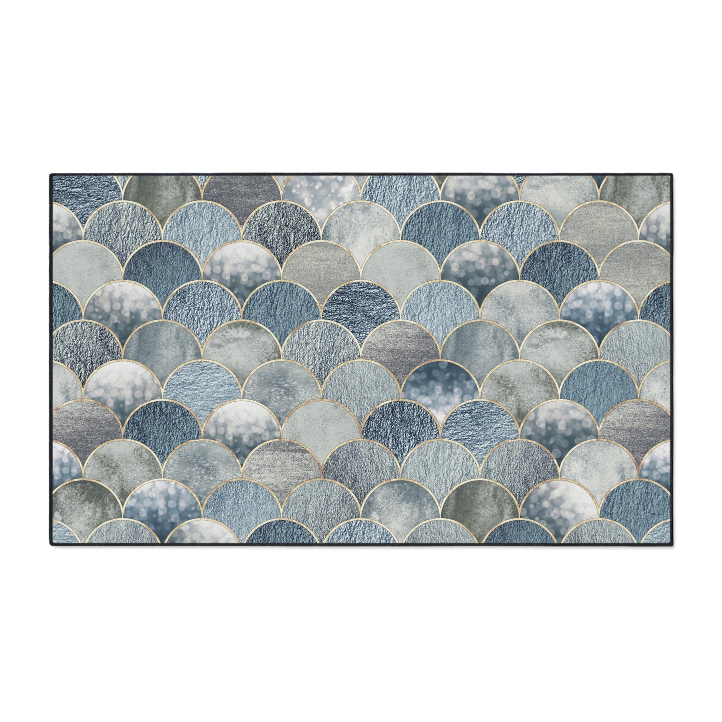 Decorative Heavy Duty Non-Slip Floor Mat Stylish Design Perfect for Entryway Kitchen Décor Garage Rug Coffee Bar Bathroom Floor Door Mat