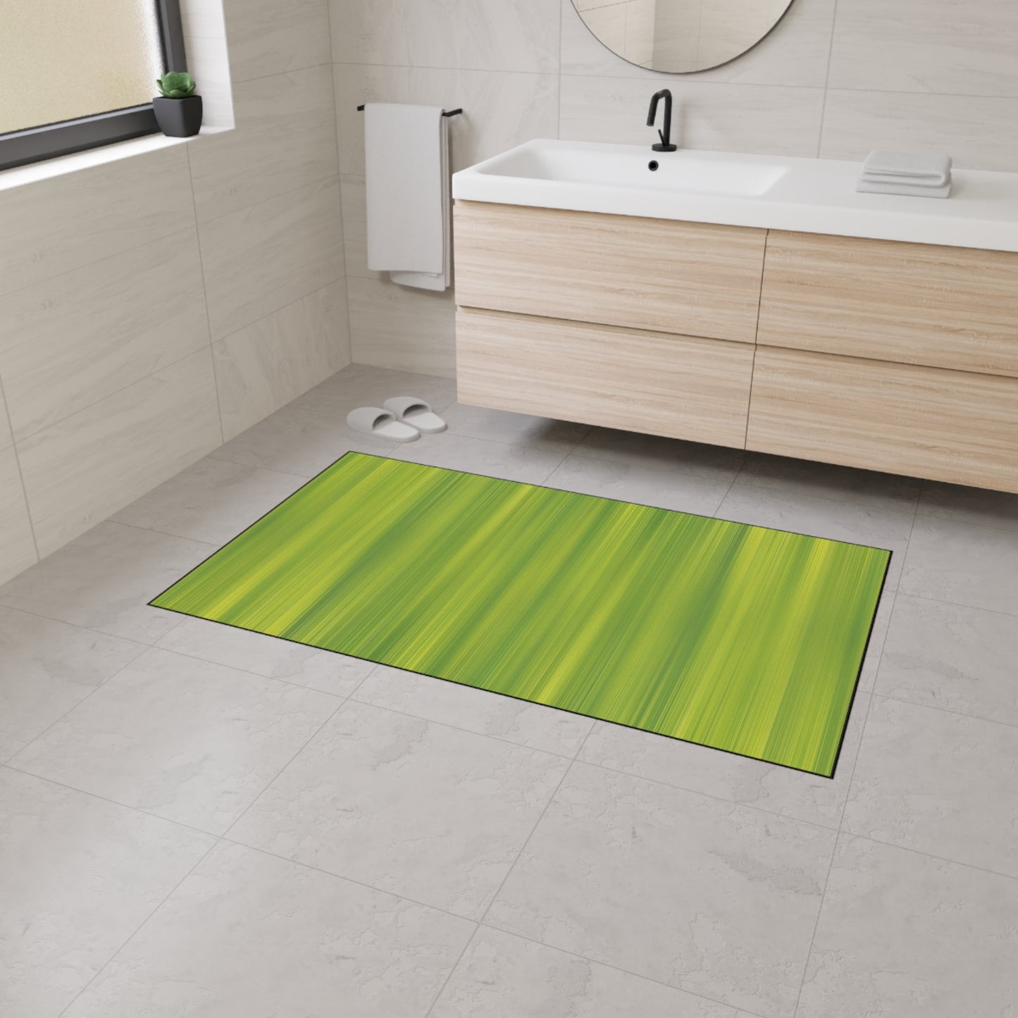 Decorative Heavy Duty Non-Slip Floor Mat Stylish Design Perfect for Entryway Kitchen Décor Garage Rug Coffee Bar Bathroom Floor Door Mat