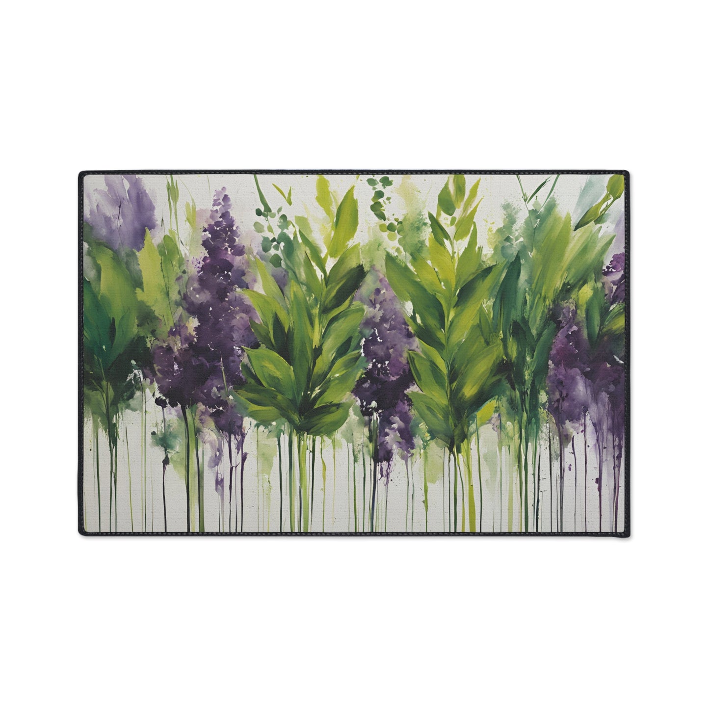 Decorative Heavy Duty Non-Slip Floor Mat Stylish Design Perfect for Entryway Kitchen Décor Garage Rug Coffee Bar Bathroom Floor Door Mat