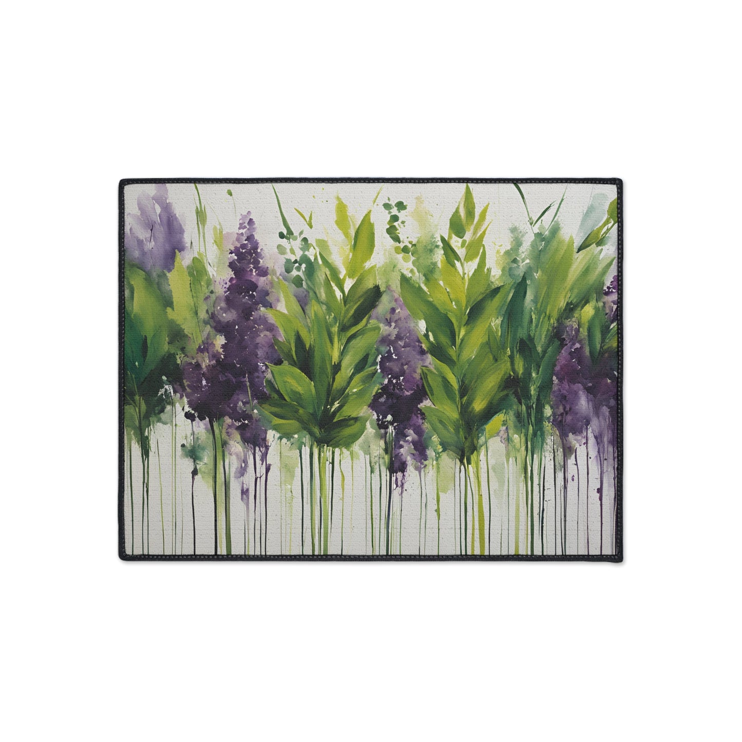 Decorative Heavy Duty Non-Slip Floor Mat Stylish Design Perfect for Entryway Kitchen Décor Garage Rug Coffee Bar Bathroom Floor Door Mat