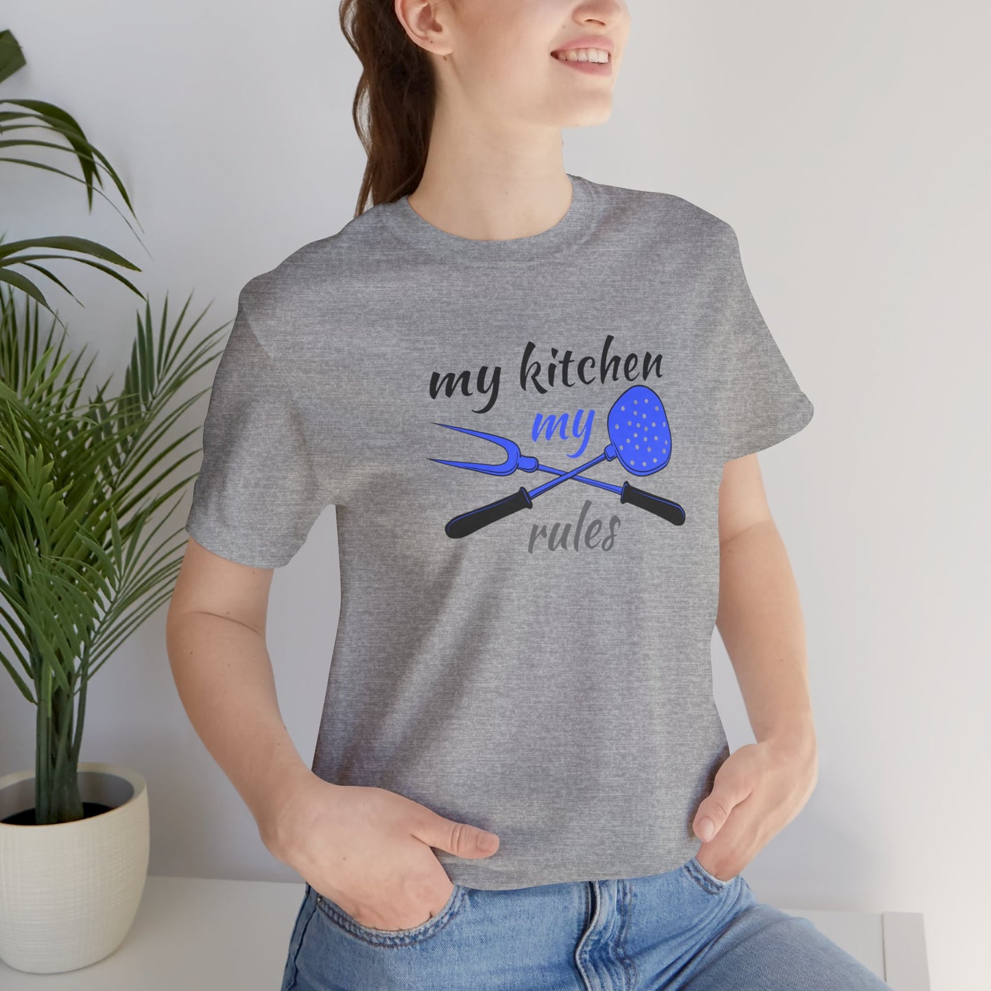 My Kitchen My Rules T-Shirt | Unisex | Funny | Culinary | Foodie