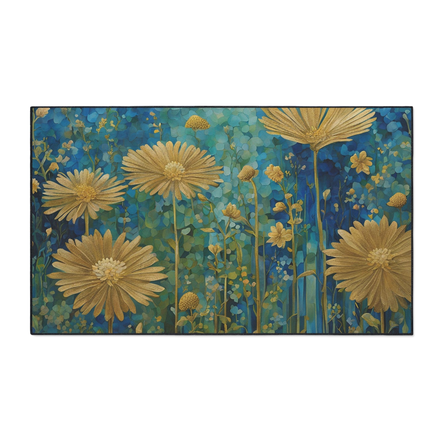 Decorative Heavy Duty Non-Slip Floor Mat Stylish Design Perfect for Entryway Kitchen Décor Garage Rug Coffee Bar Bathroom Floor Door Mat