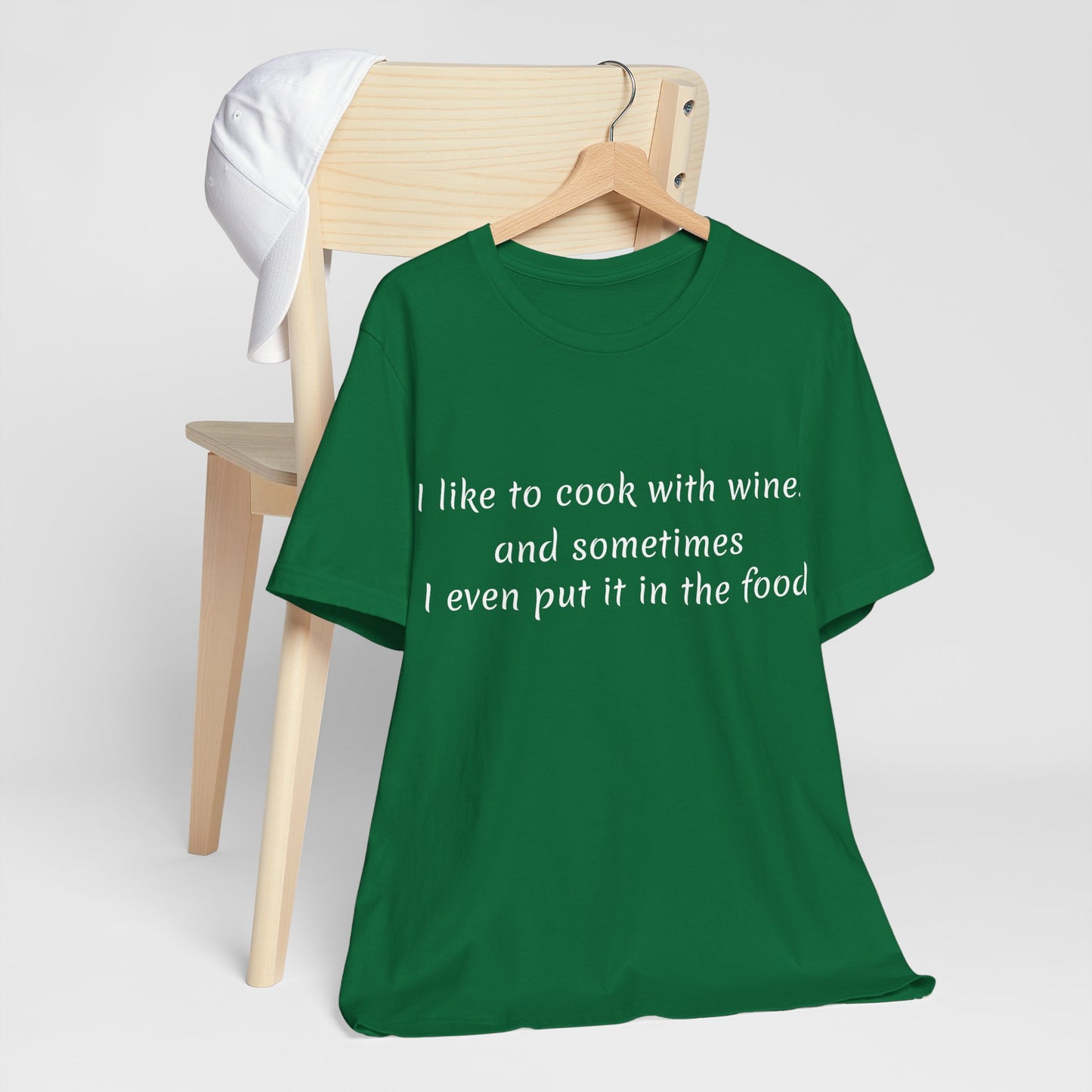 Cooking t-shirt | Wine | funny | Unisex | Culinary