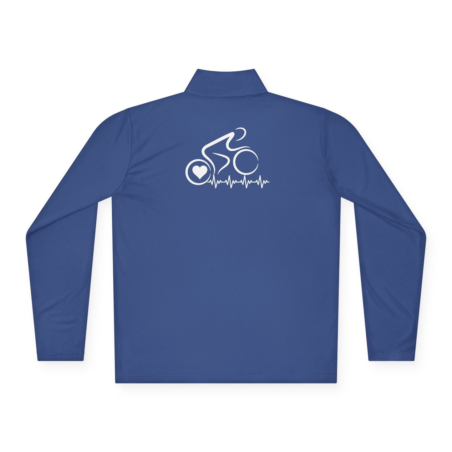 Bicycle Cycling Athletic Zip Top Biking Shirt Unique Modern Bike Shirt Cycling Gift Cyclist Sport-Tek Unisex Quarter-Zip Pullover