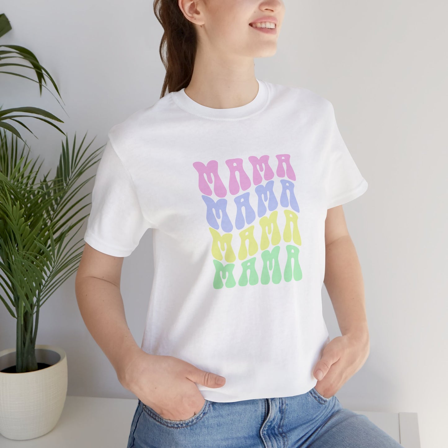 Mama Shirt Mom T-Shirt Cute Mom Shirt New Mom Gift Mommy Top Mother to Be Shirt