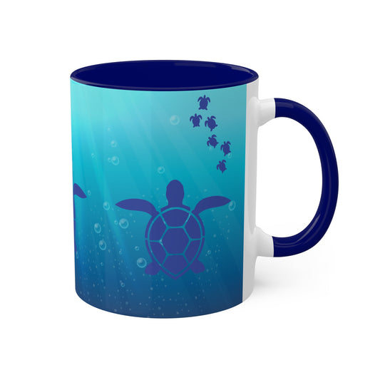 Sea Turtle Mug | Oceanic | Salt Life | Beach | Fish | Turtle Lover Gift |