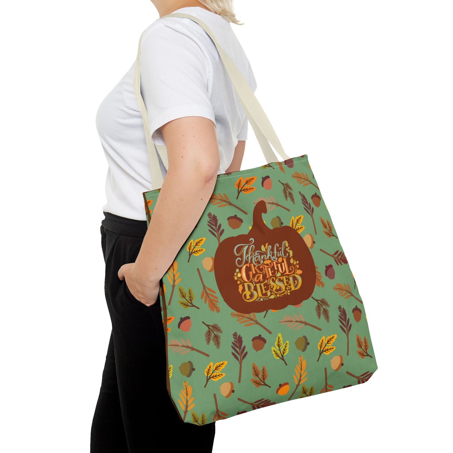 Fall Harvest Tote Bag | Carryall | Grocery Bag | Shopping Bag | Pumpkin | Autumn |