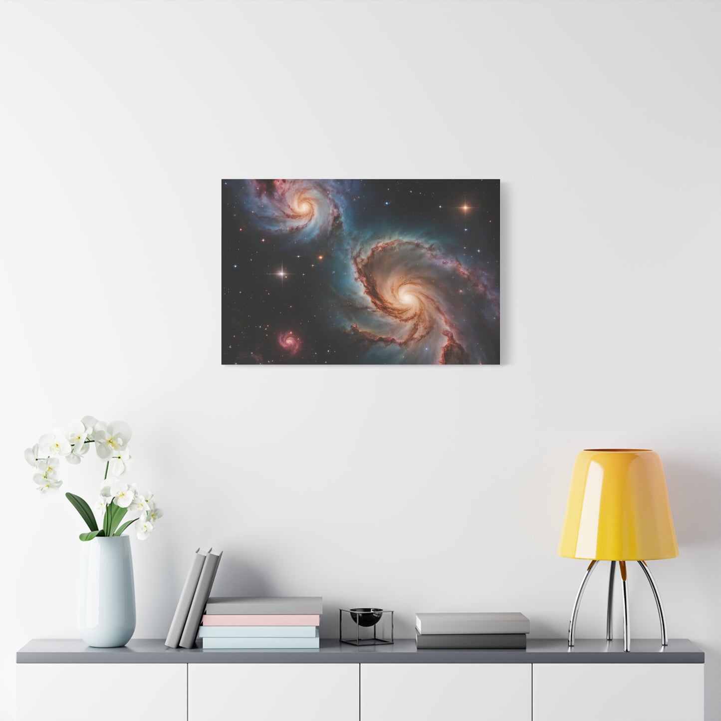 Celestial Print Wall Art | Matte Canvas, Stretched, 1.25" | Outer Space | Night Sky | Starry Night | Sci-fi |