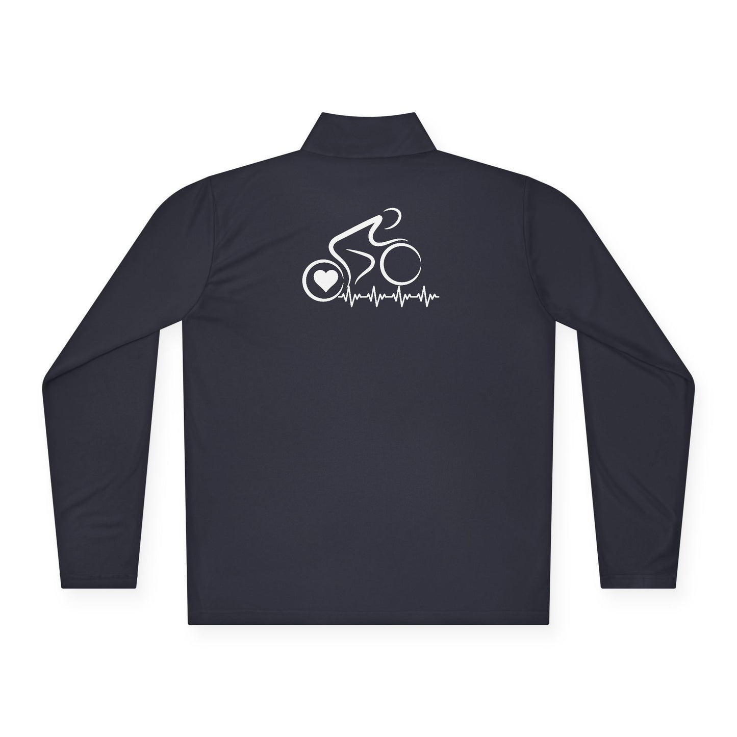 Bicycle Cycling Athletic Zip Top Biking Shirt Unique Modern Bike Shirt Cycling Gift Cyclist Sport-Tek Unisex Quarter-Zip Pullover