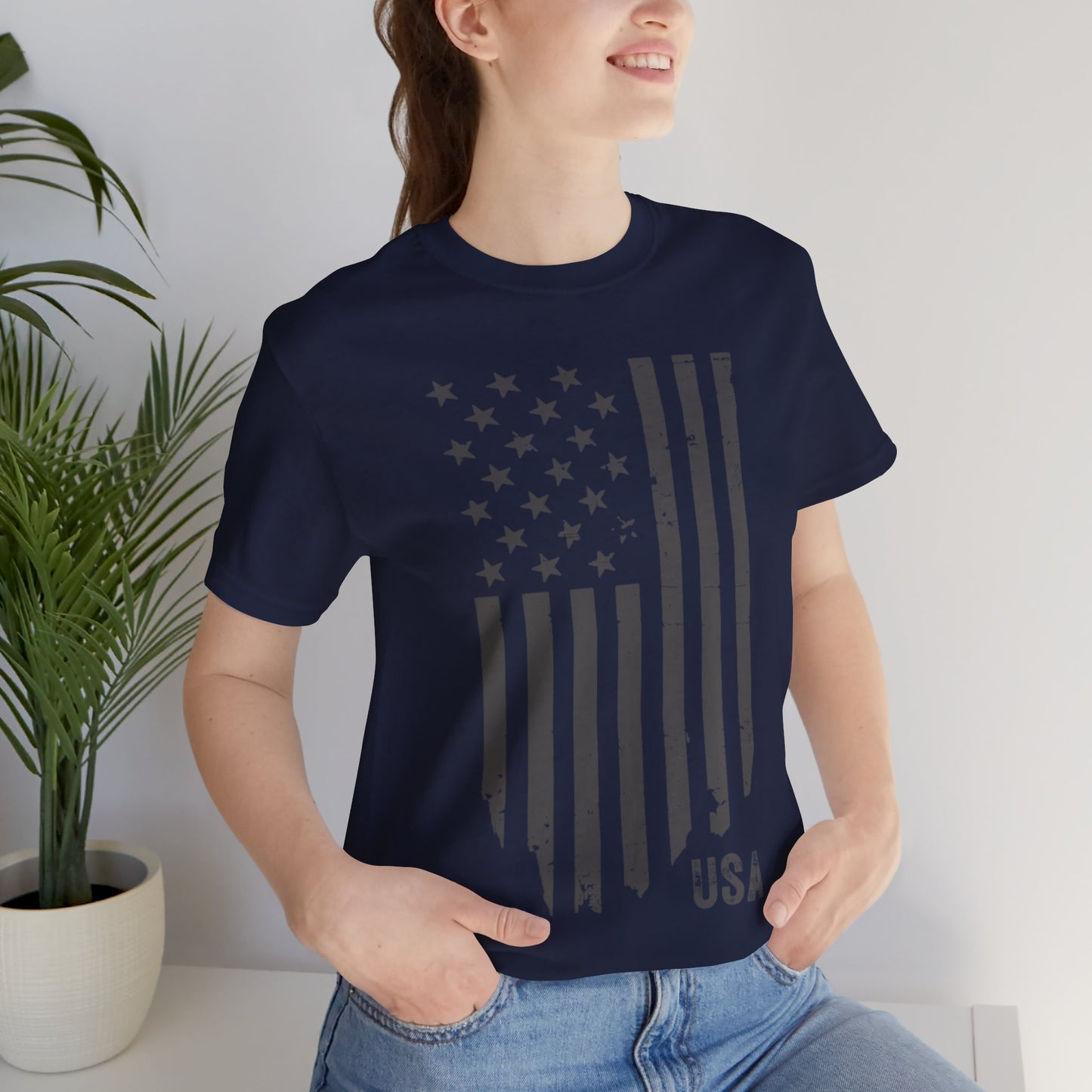 Flag T-shirt | Patriotic | Americana | Unisex | USA | Maga | Election |