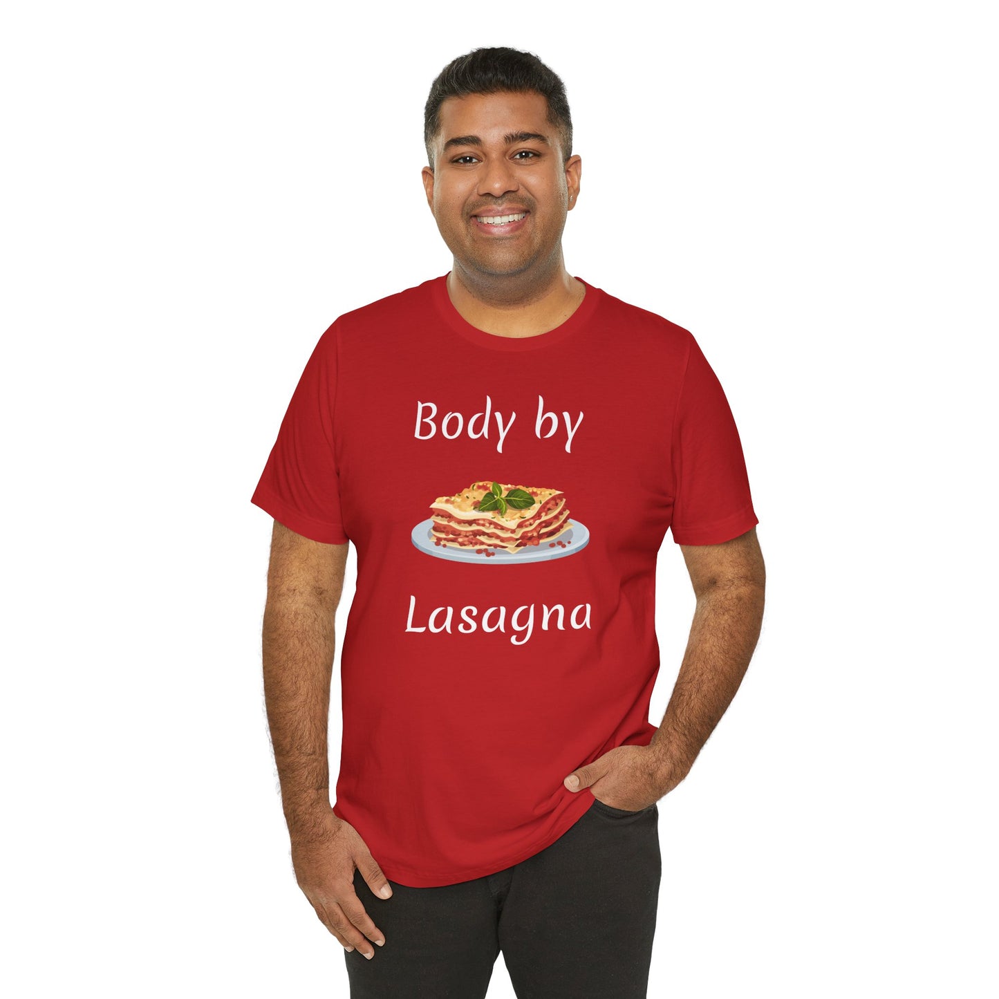 Body by Lasagna T-shirt | Unisex | Funny | Foodie