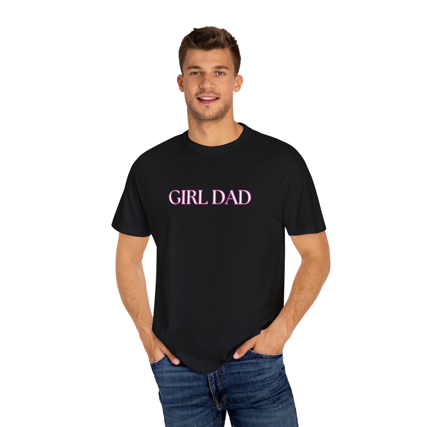 Girl Dad Comfort Colors Relaxed Fit Garment-Dyed Tee Gift for Dad or Grandpa Proud Father Gift from Daddy's Girl