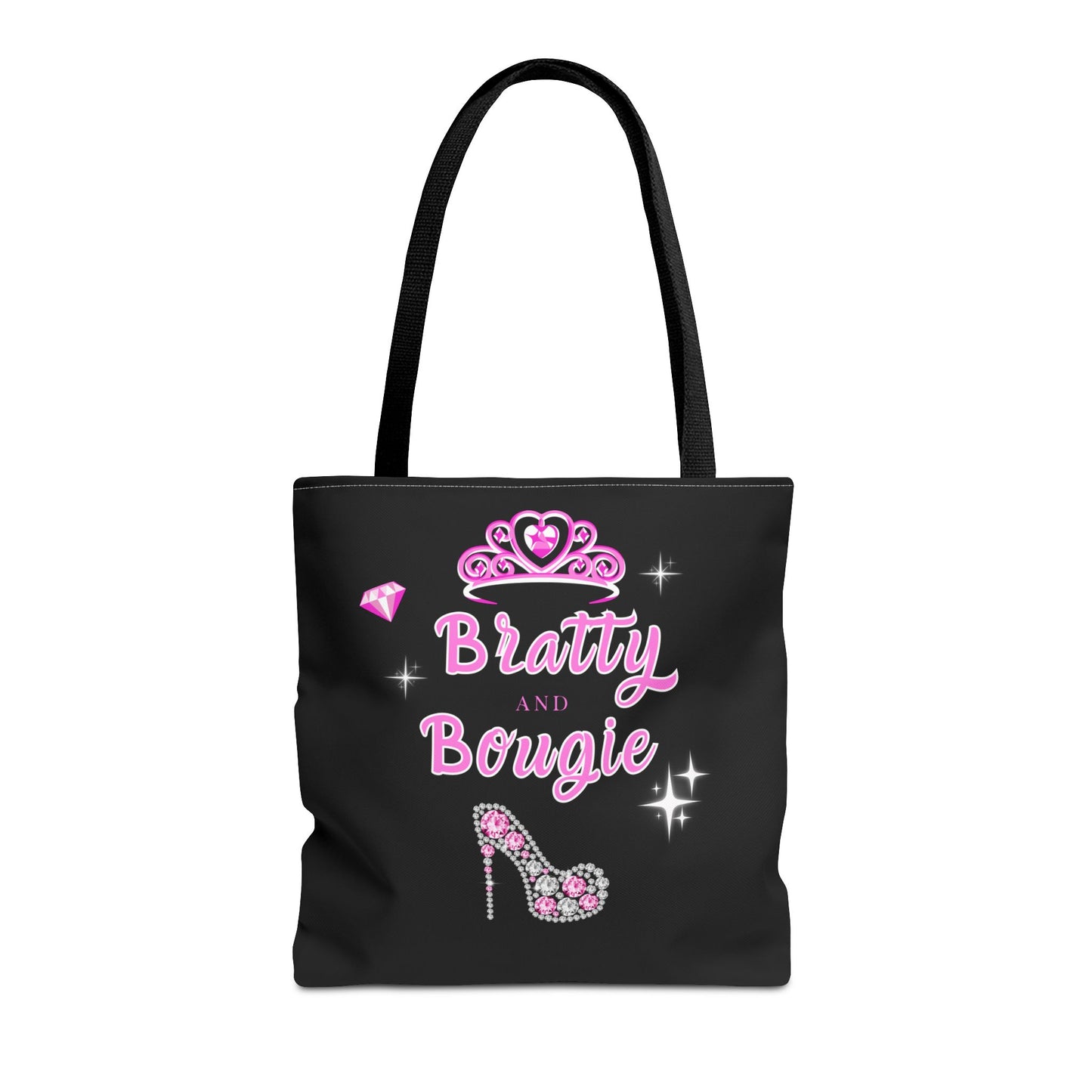 Bratty & Bougie Tote Bag | Carryall | Brat | Empowerment | Women |