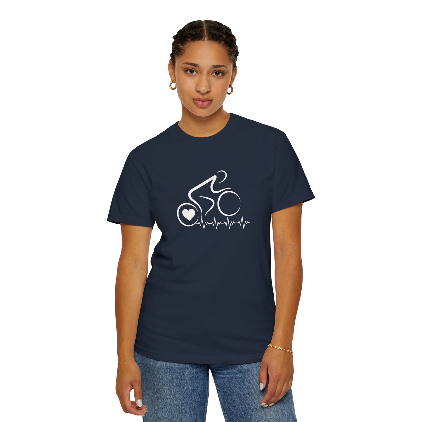 Bicycle Cycling Biking Shirt Funny Shirt Cycling Gift Cyclist Shirt Bicycle Lover Gift Unisex Comfort Colors Relaxed Fit Garment-Dyed Tee